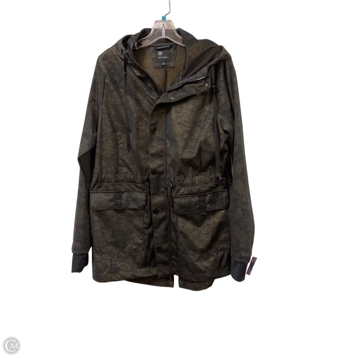 Athletic Jacket By All In Motion In Black, Size: L