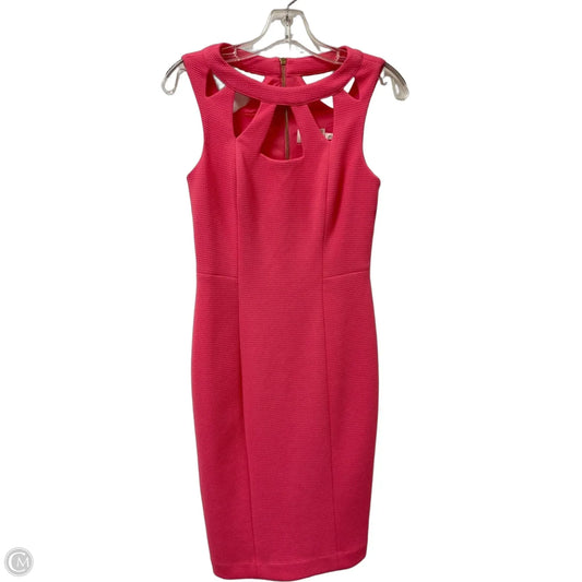 Dress Party Midi By Eliza J In Pink, Size: Xs