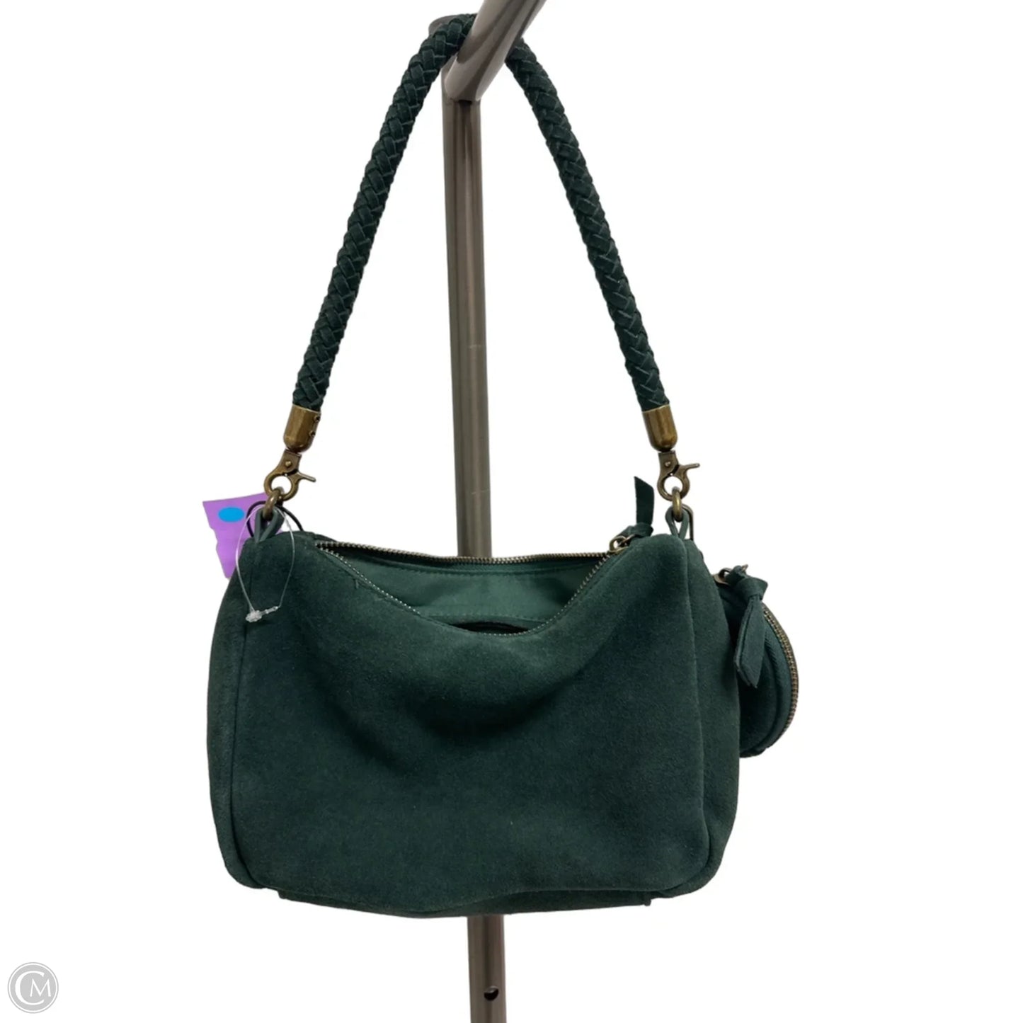 Handbag Leather By Anthropologie, Size: Small