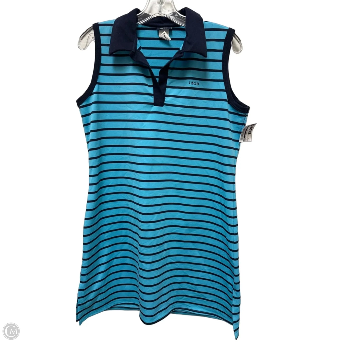 Athletic Dress By Izod In Blue, Size: L