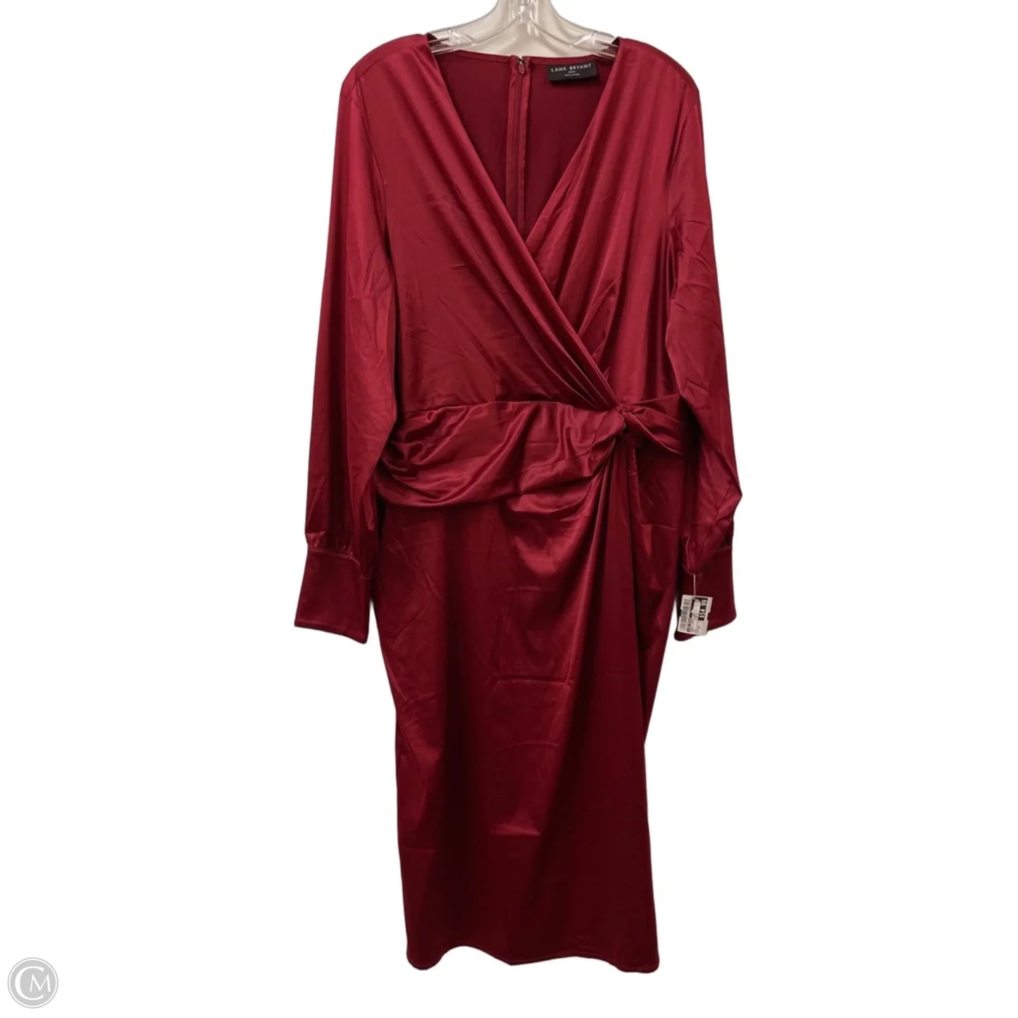 Dress Casual Maxi By Lane Bryant In Red, Size: 2x
