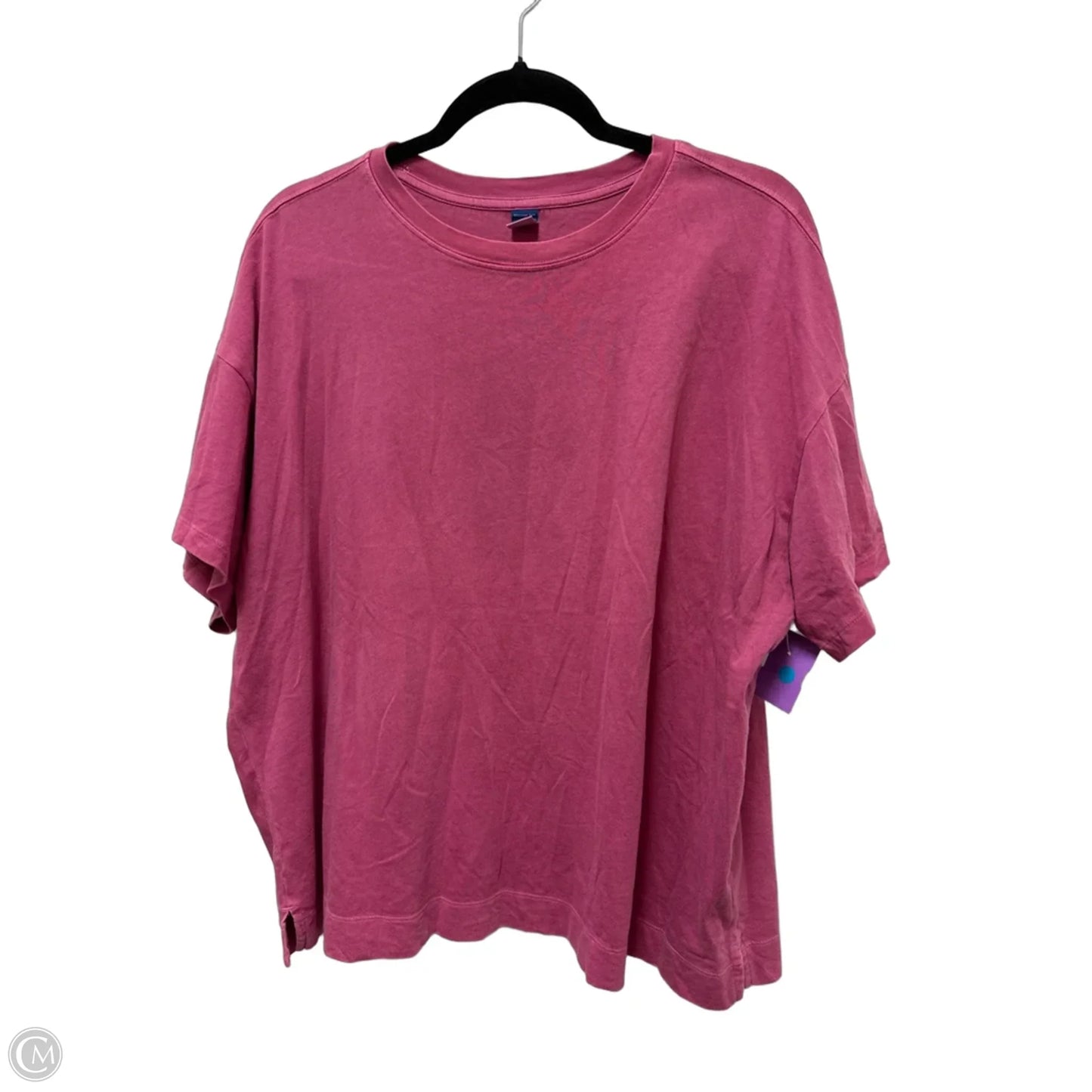 Top Short Sleeve By Old Navy In Pink, Size: Xl