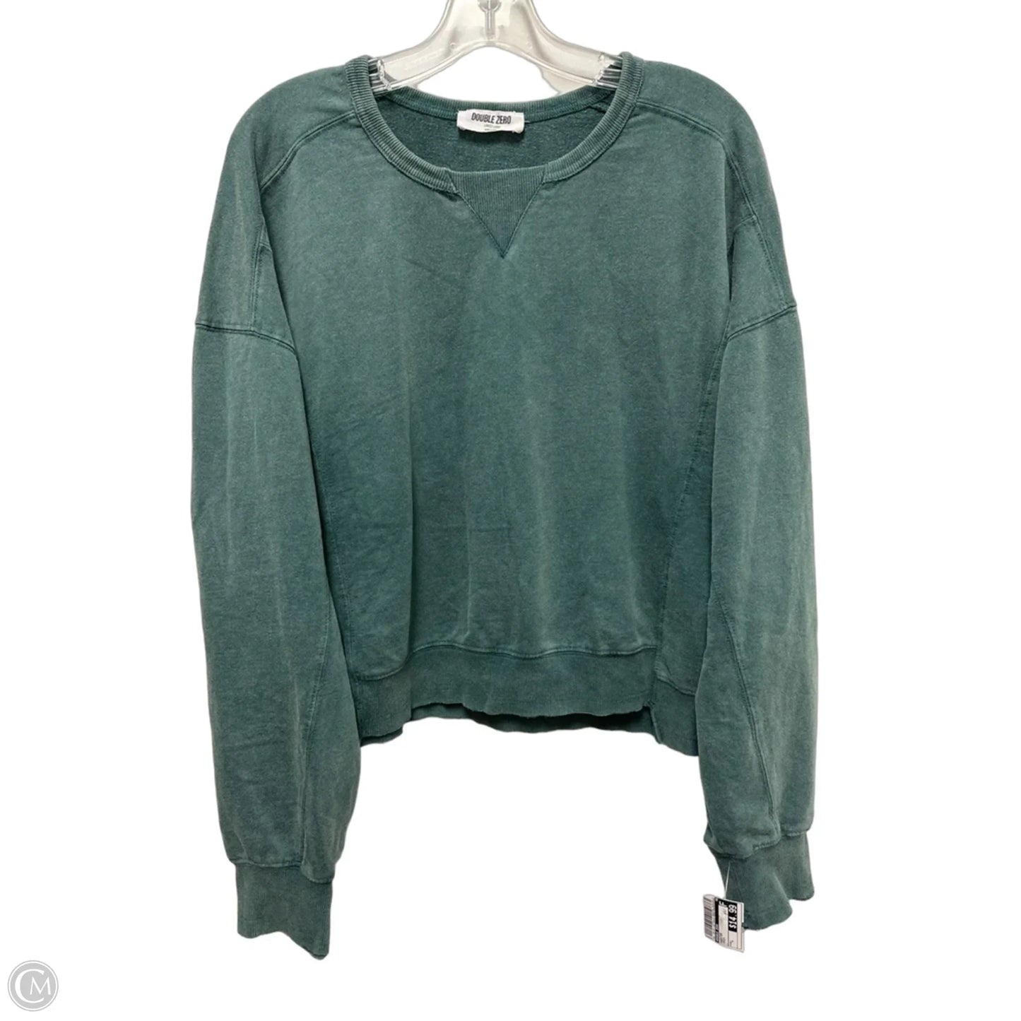 Sweater By Double Zero In Green, Size: L