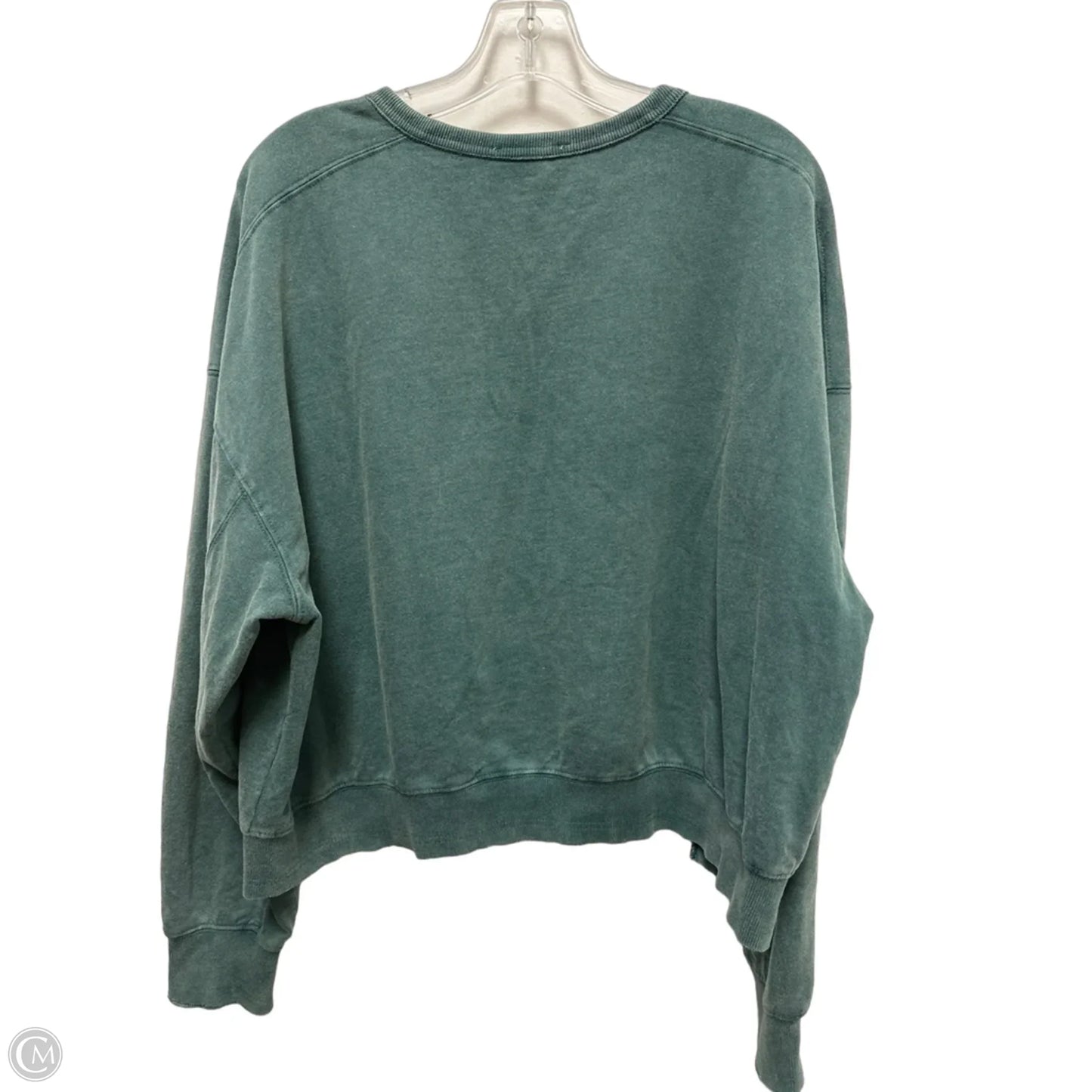 Sweater By Double Zero In Green, Size: L