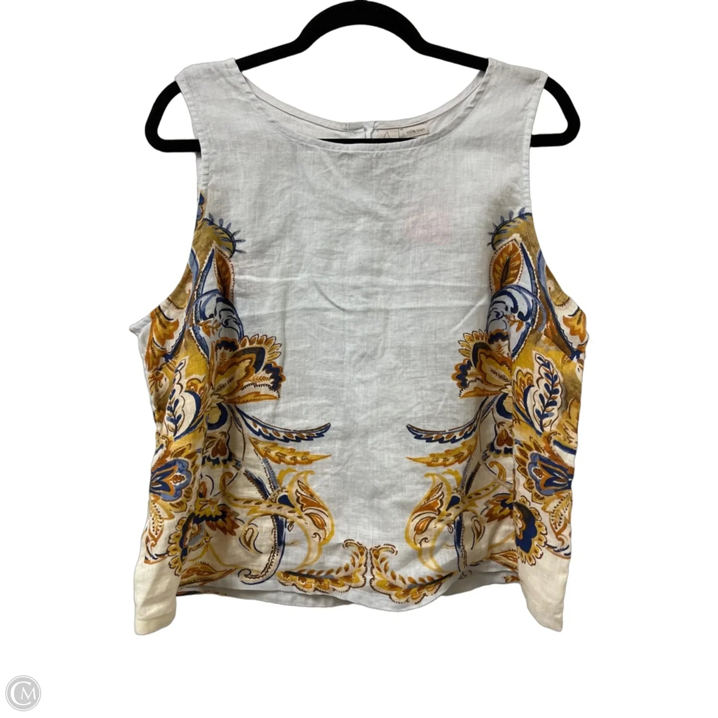 Top Sleeveless By Joie In Blue, Size: Xl