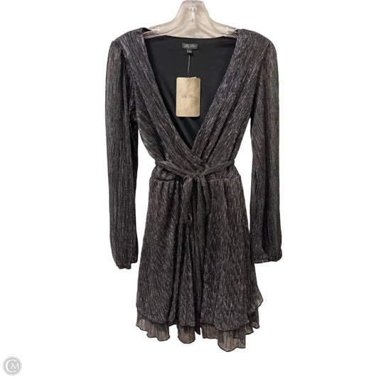 Dress Party Short By Lily Rose In Silver, Size: S