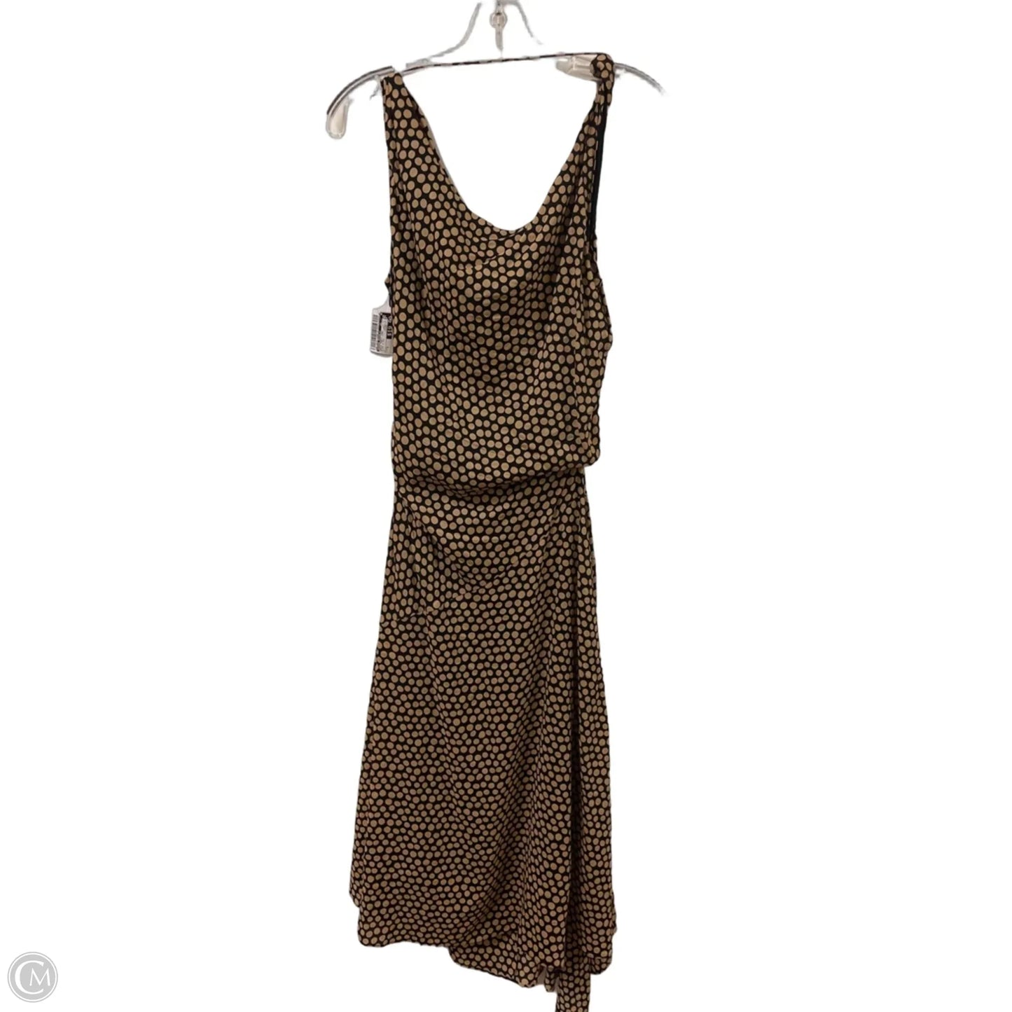 Dress Party Long By Banana Republic In Black & Tan, Size: S