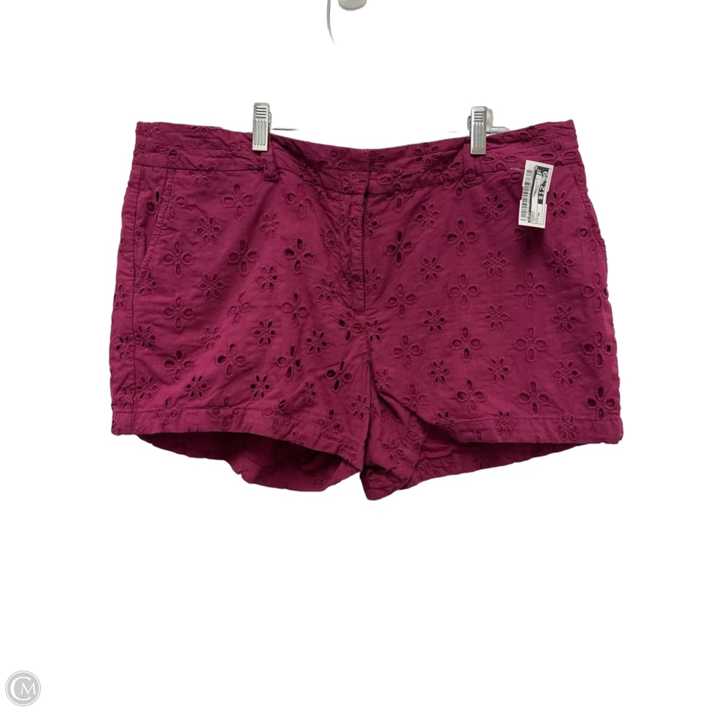 Shorts By Loft In Purple, Size: 16