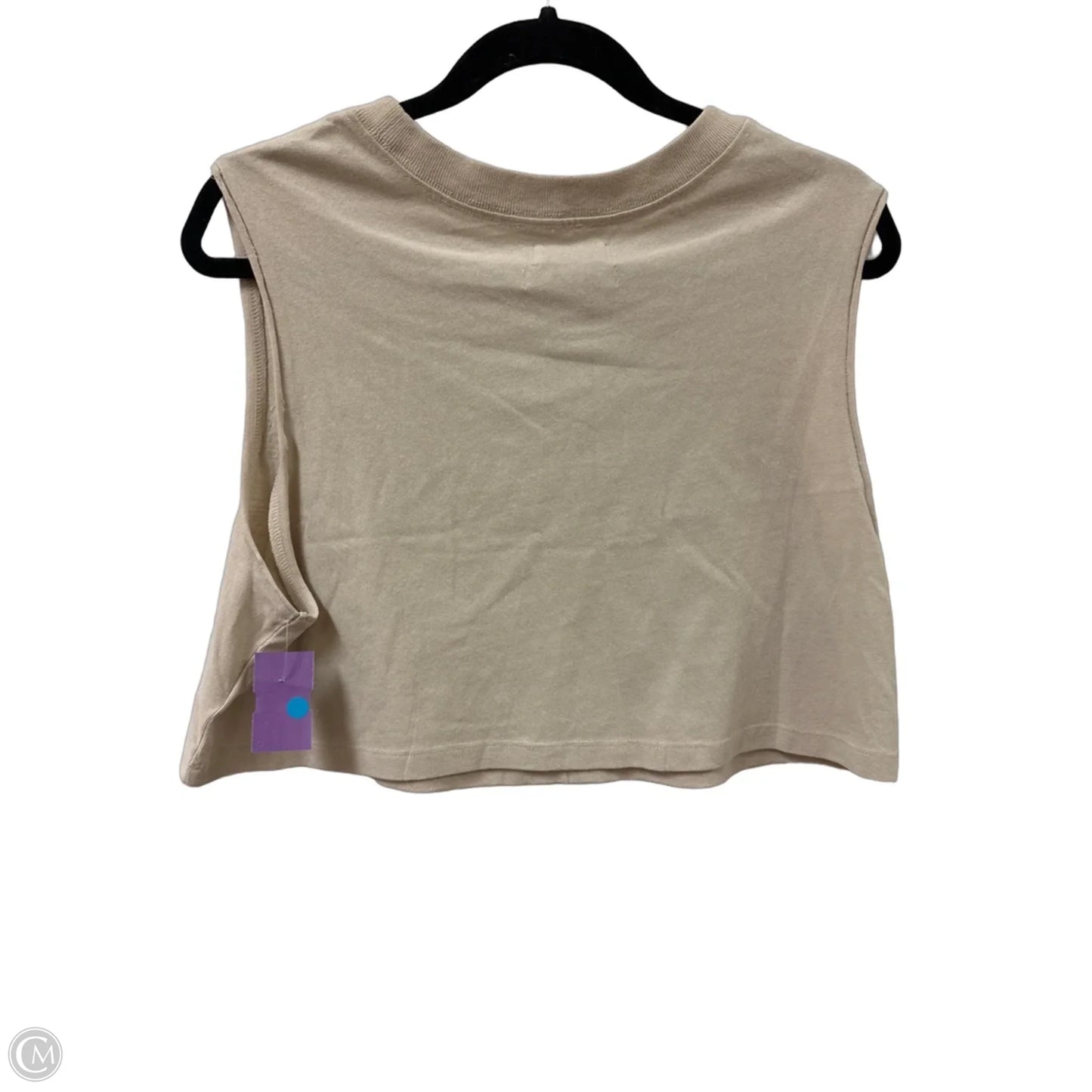 Top Sleeveless By Urban Outfitters In Cream, Size: Xl
