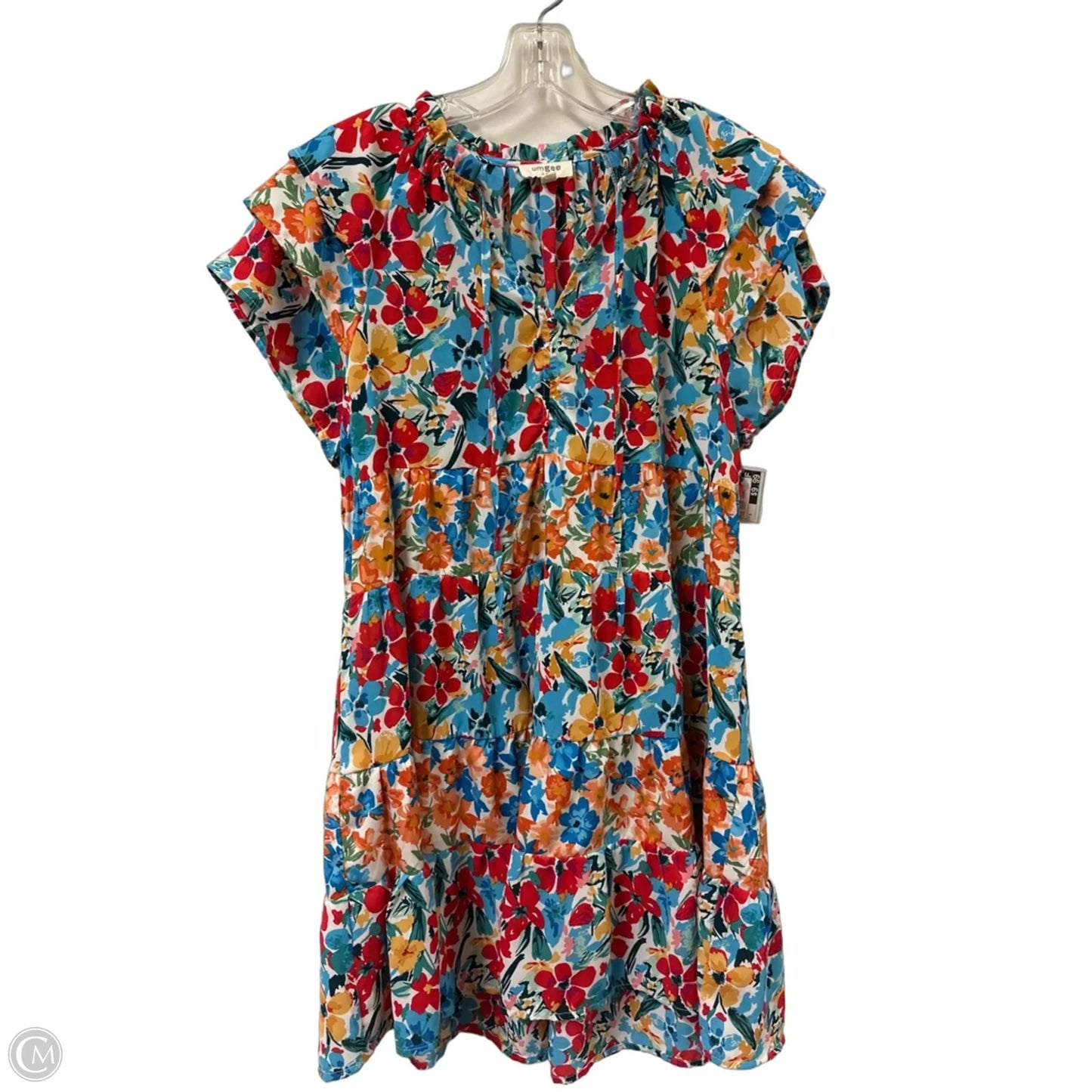 Dress Casual Short By Umgee In Floral Print, Size: S