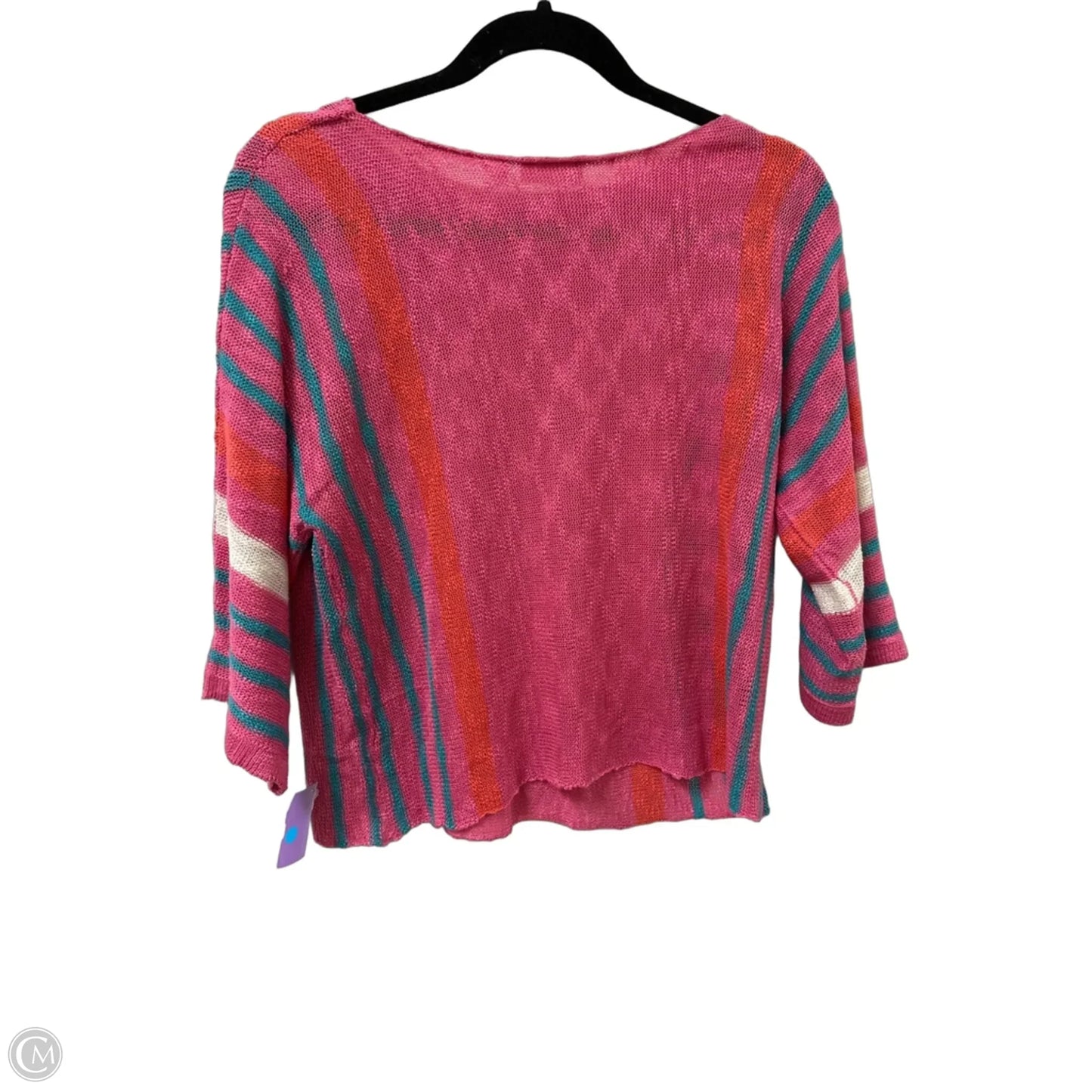 Top Long Sleeve By Pink Lily In Pink, Size: S