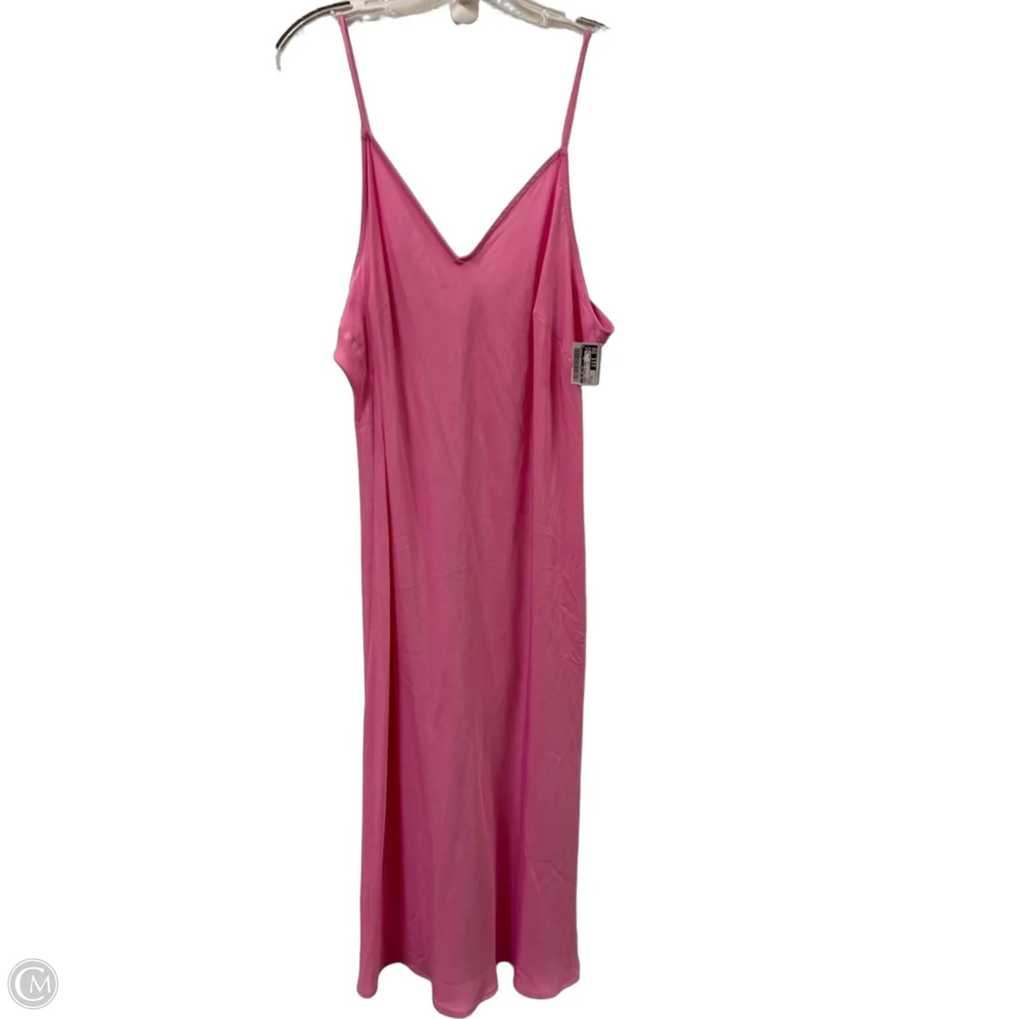 Dress Casual Maxi By Time And Tru In Pink, Size: 2x
