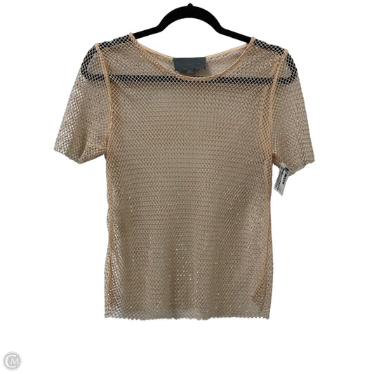 Top Short Sleeve By Sunday In Brooklyn In Cream, Size: S