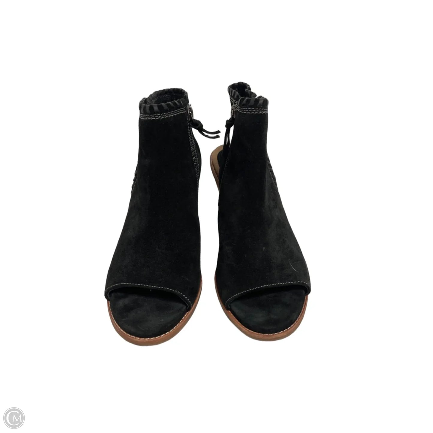 Sandals Heels Block By Sofft In Black, Size: 9.5