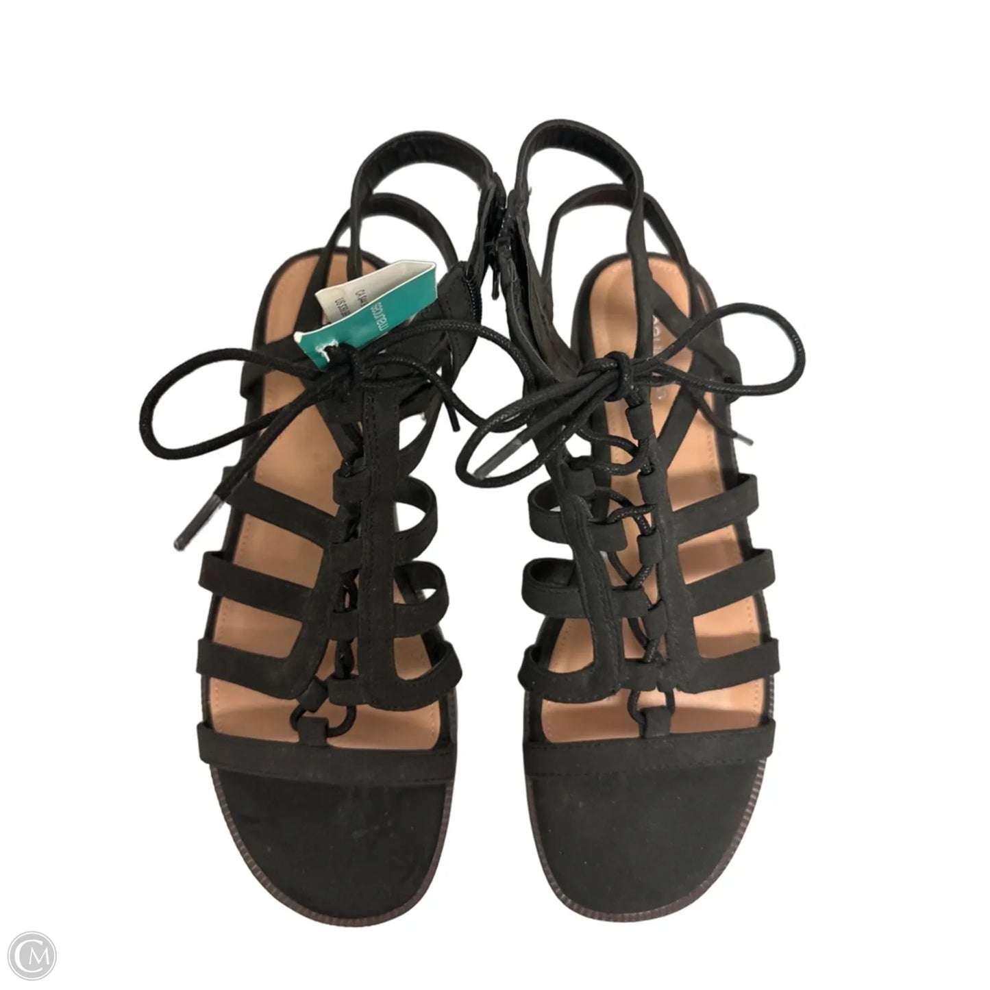 Sandals Flats By Maurices In Black, Size: 9.5