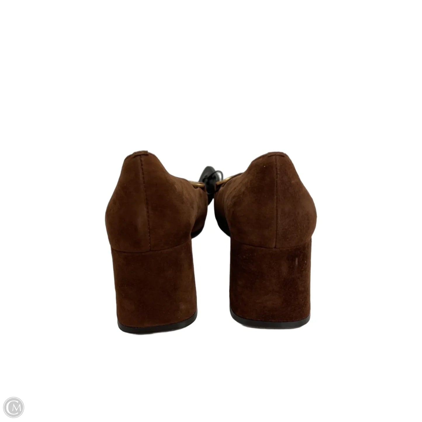Shoes Heels Block By Anthropologie In Brown, Size: 6.5