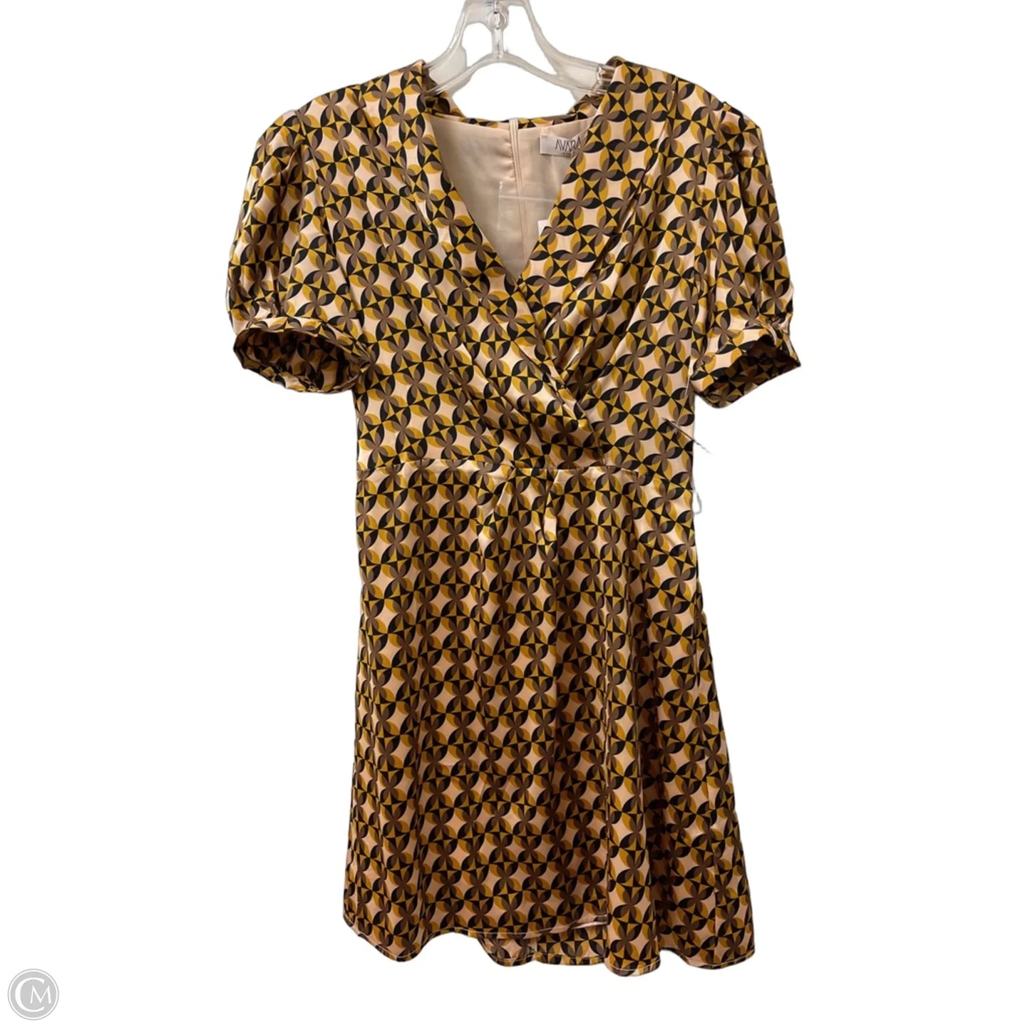 Dress Party Short By Clothes Mentor In Brown, Size: Xs