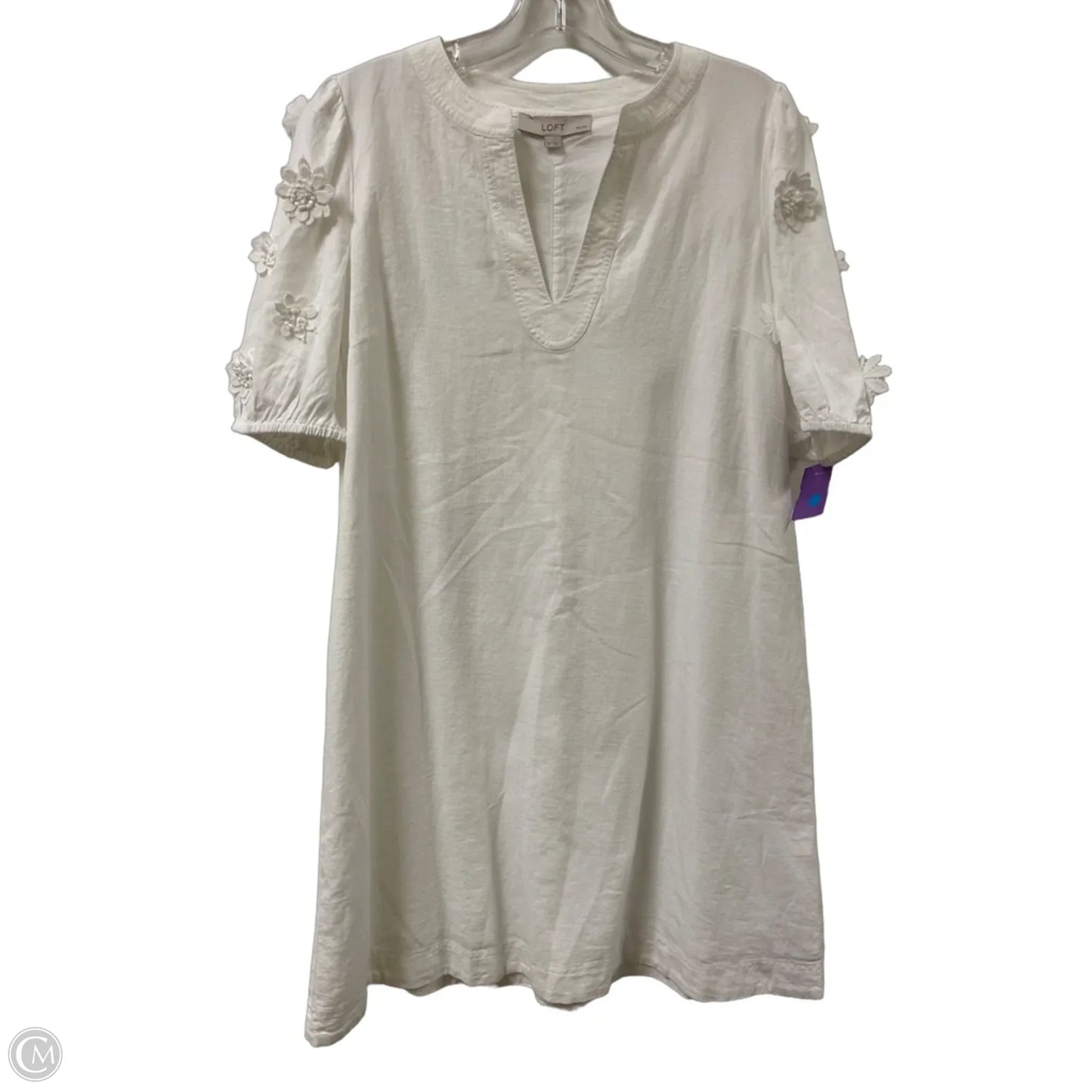 Dress Party Short By Loft In White, Size: Sp