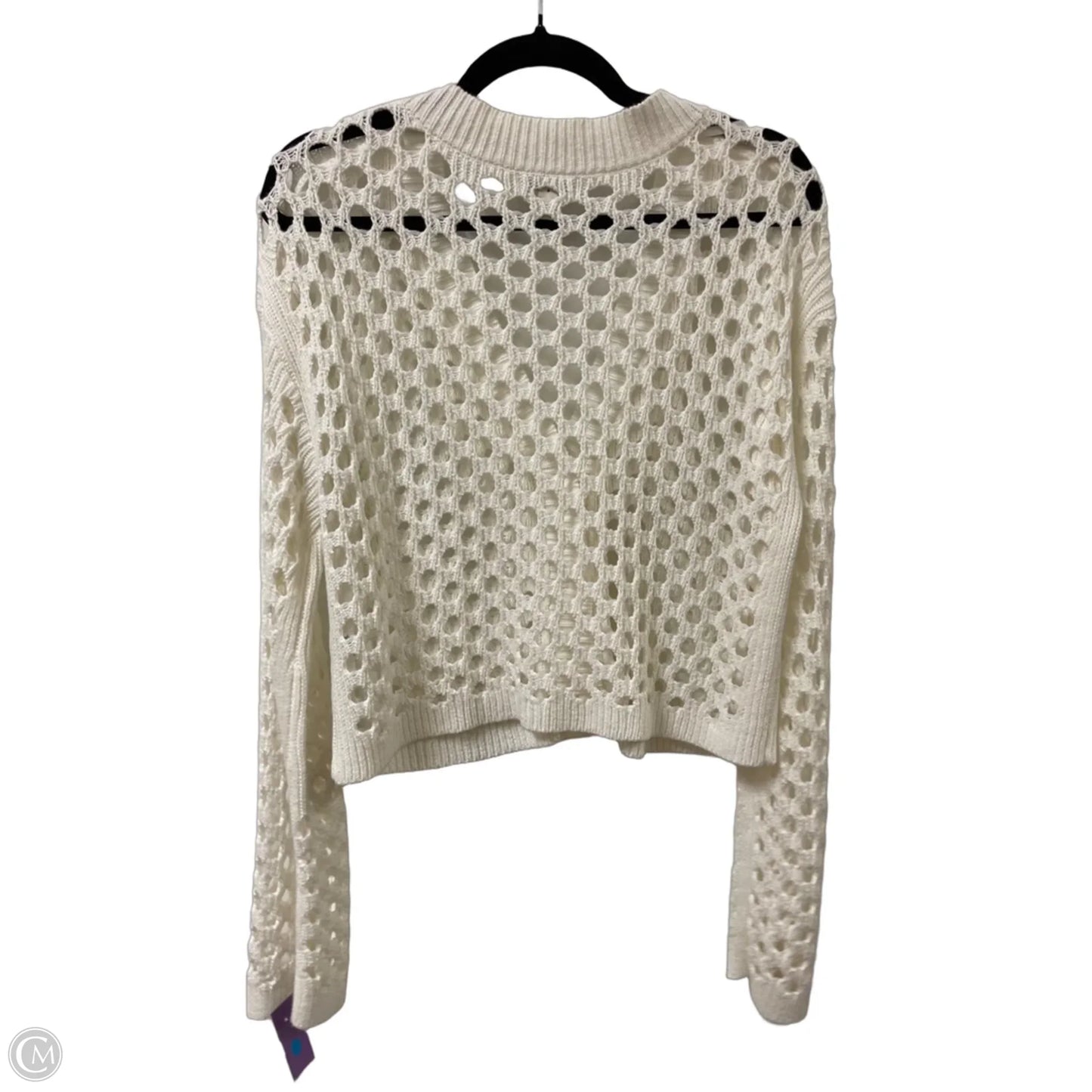Cardigan By Versona In White, Size: L