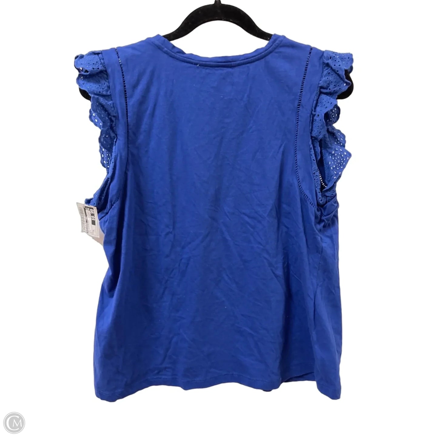Top Sleeveless By Philosophy In Blue, Size: Xl