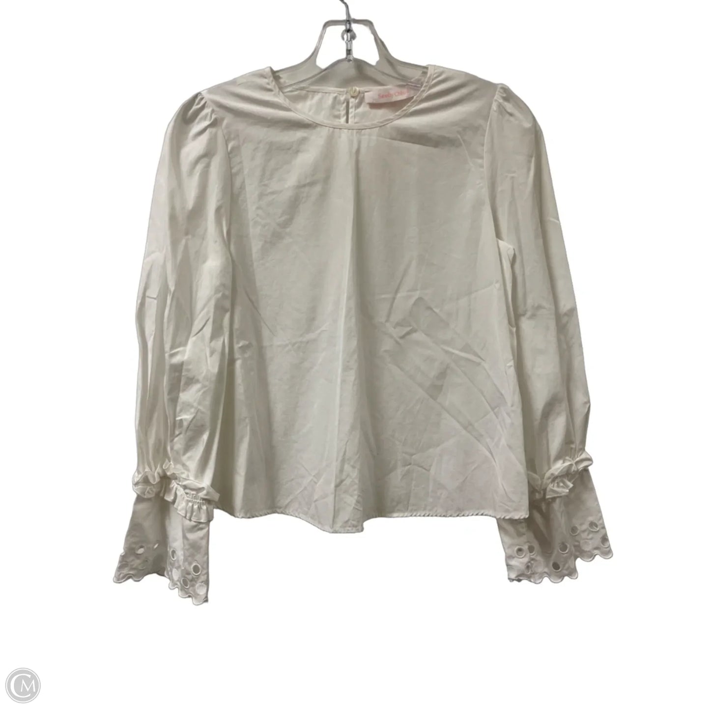 Blouse Designer By See By Chloe In White, Size: S