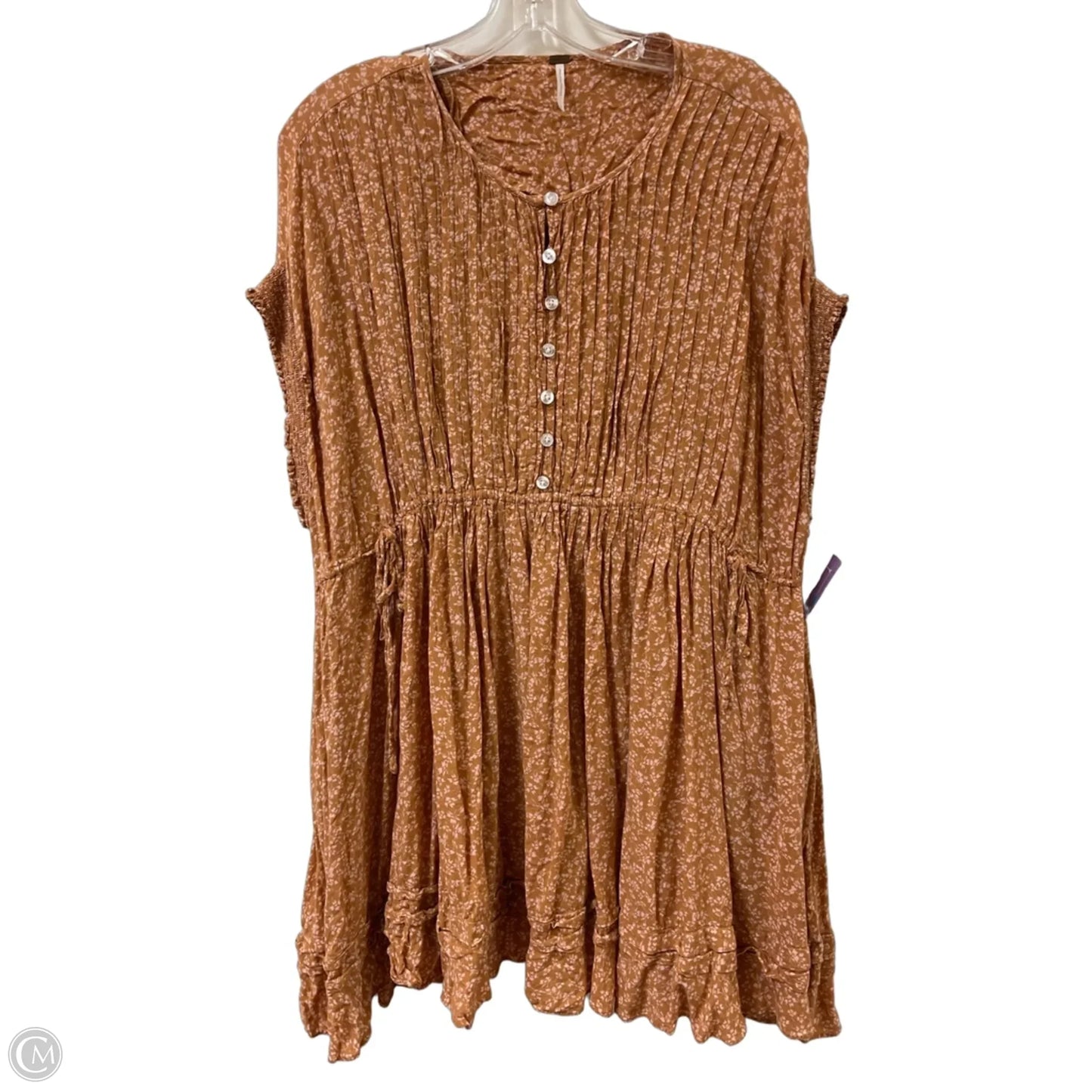 Dress Casual Short By Free People In Orange, Size: S
