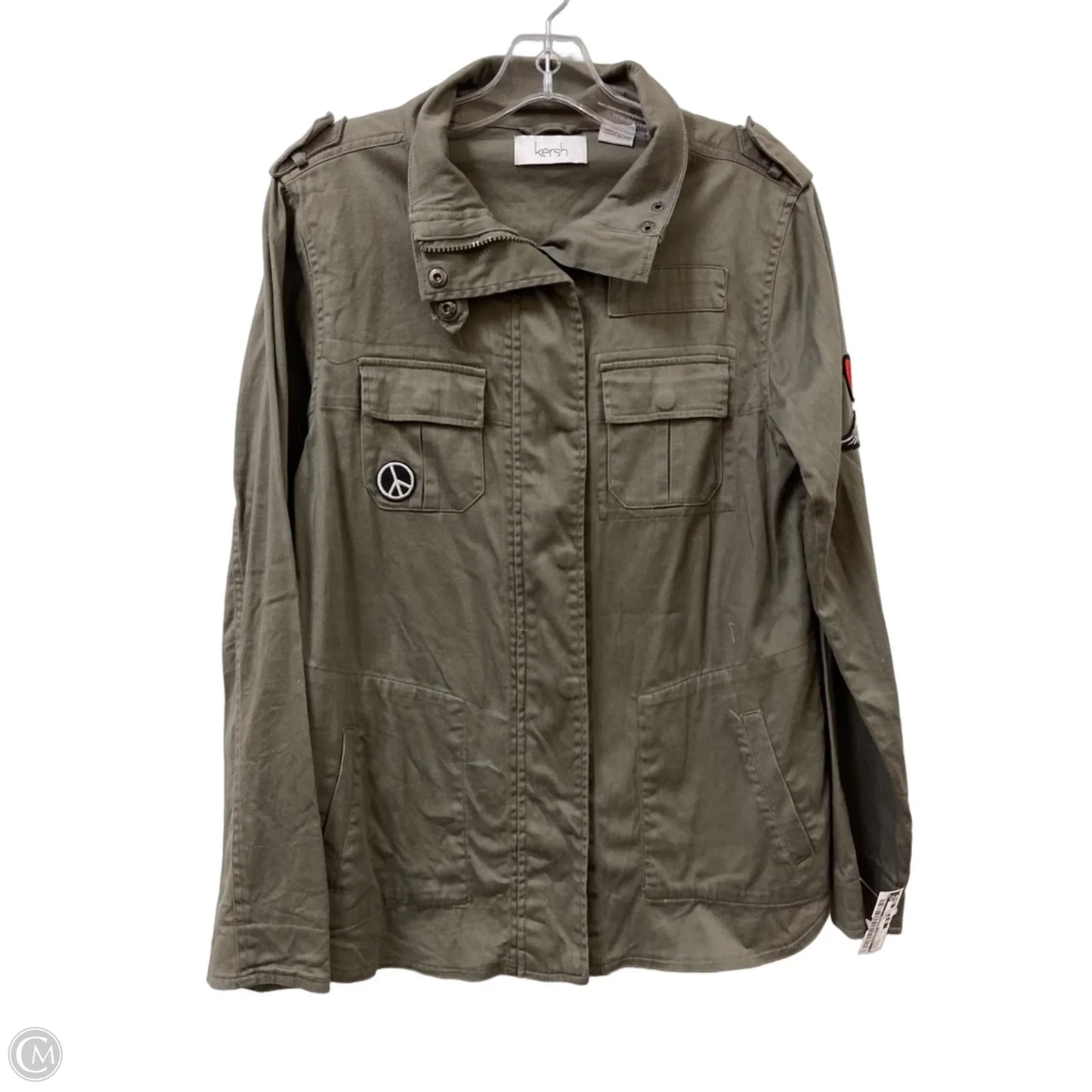 Jacket Other By Clothes Mentor In Green, Size: M