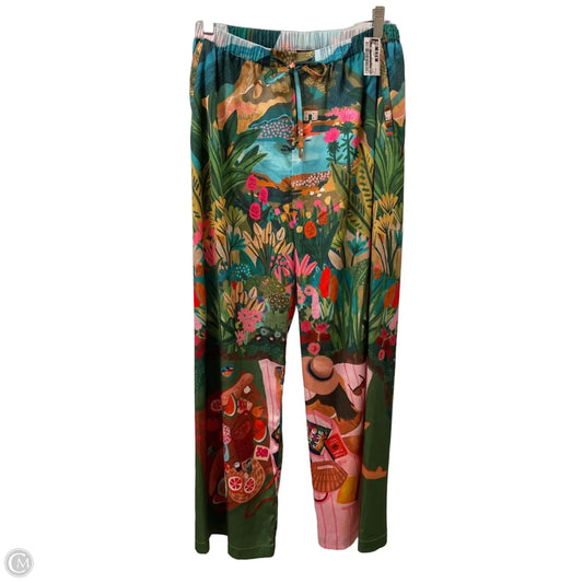 Pants Wide Leg By Soma In Multi-colored, Size: 4