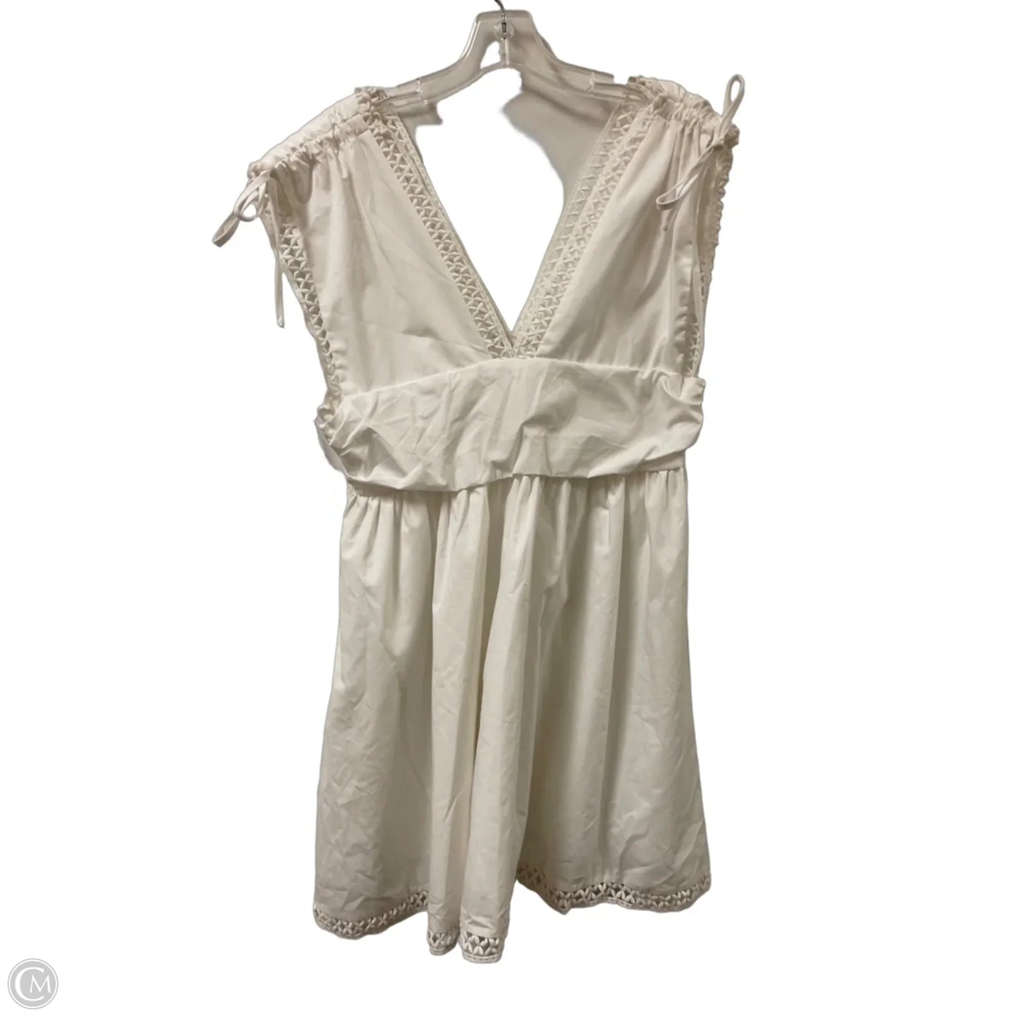 Dress Casual Short By Shein In White, Size: S