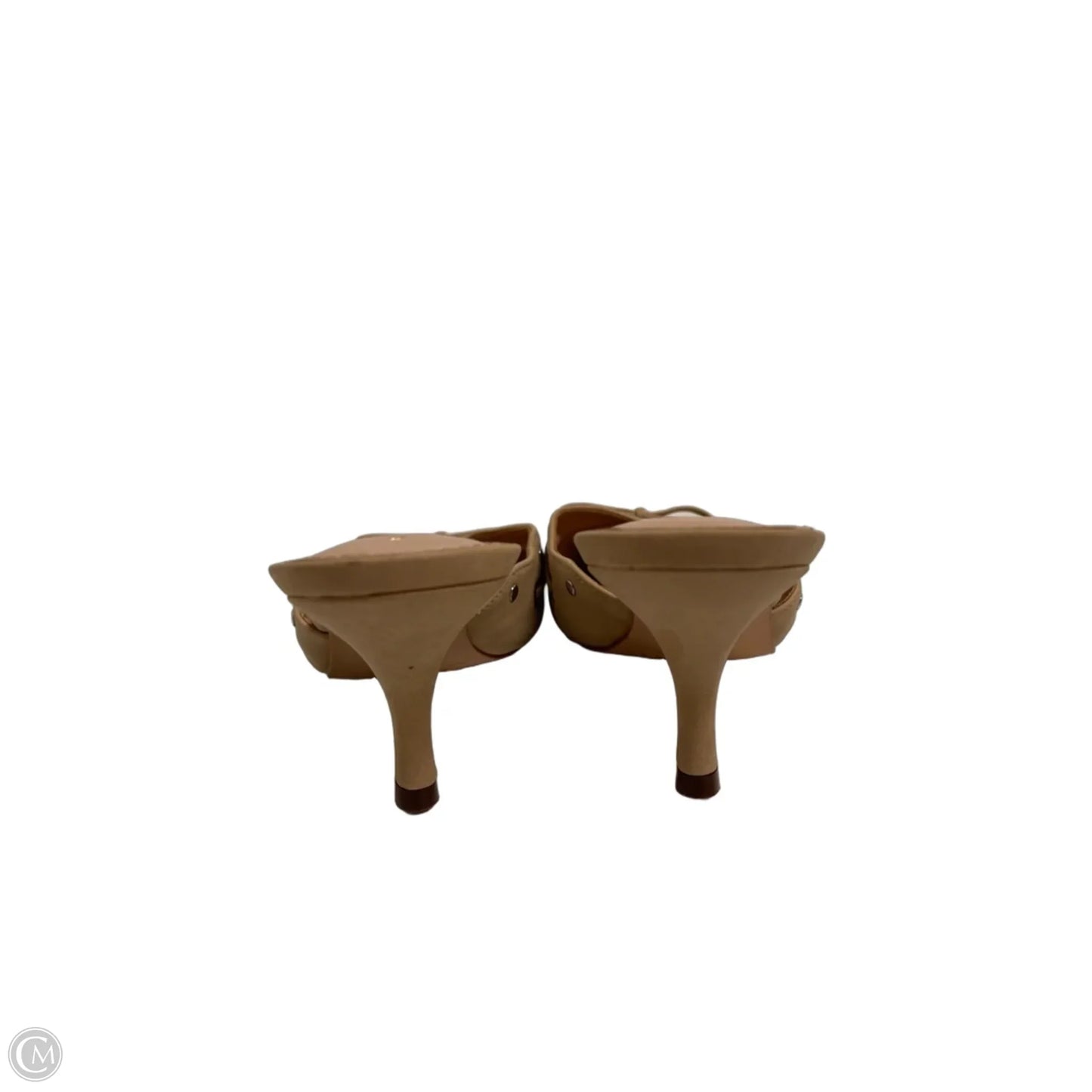 Shoes Heels Kitten By Time And Tru In Tan, Size: 9