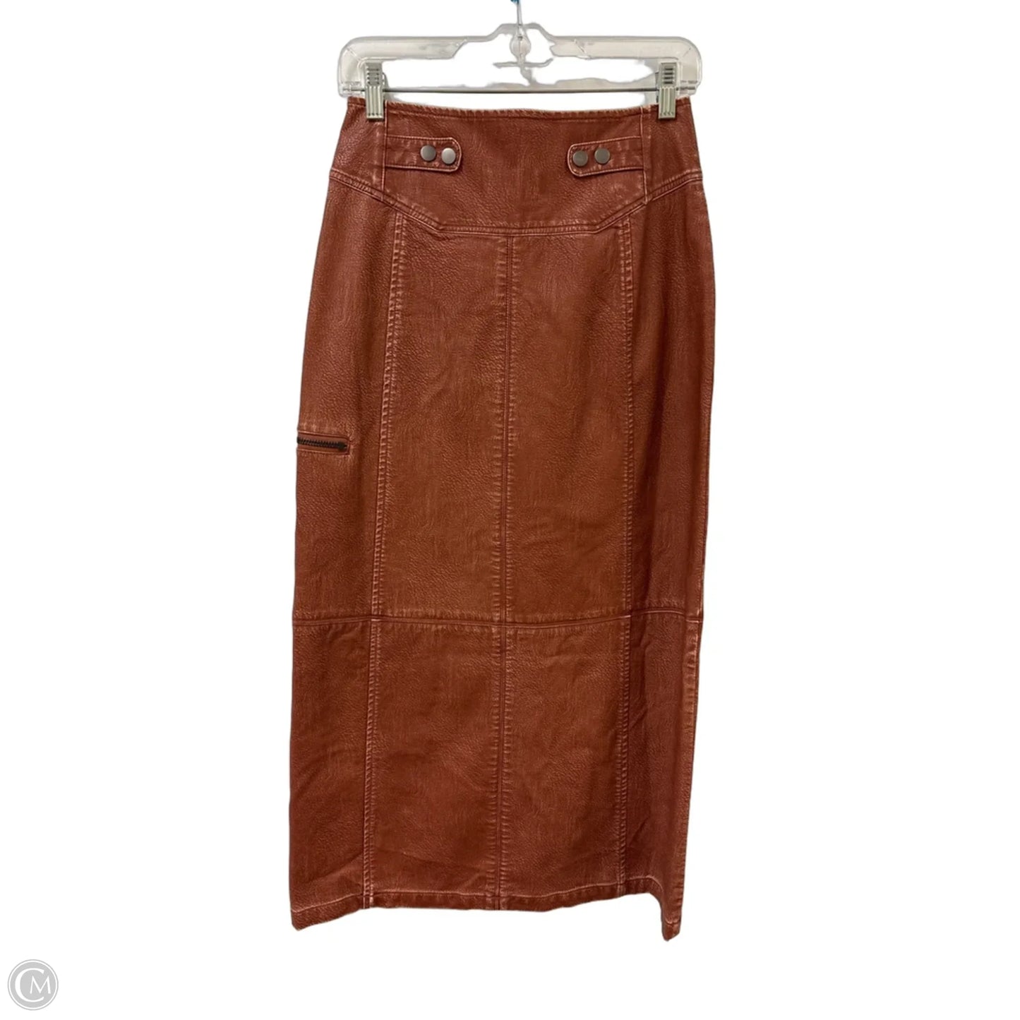 Skirt Maxi By Free People In Brown, Size: 2