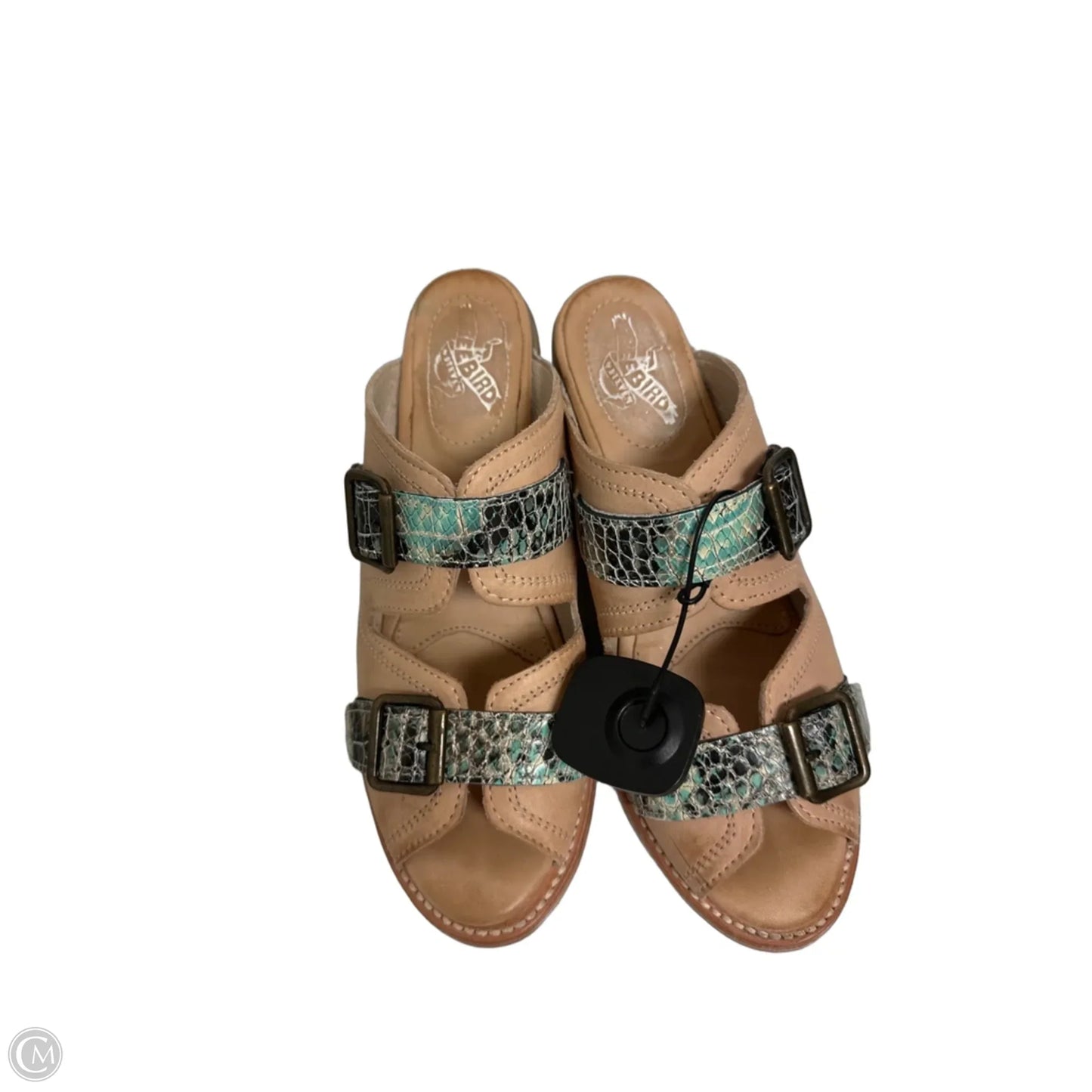 Shoes Heels Block By Freebird In Tan, Size: 9