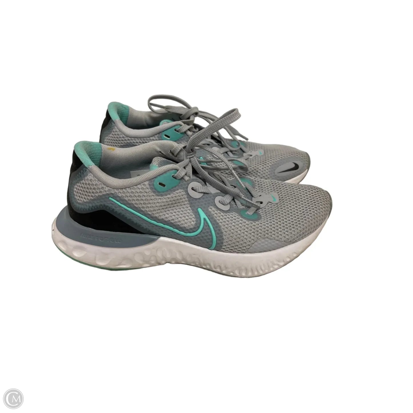 Shoes Athletic By Nike In Grey, Size: 8