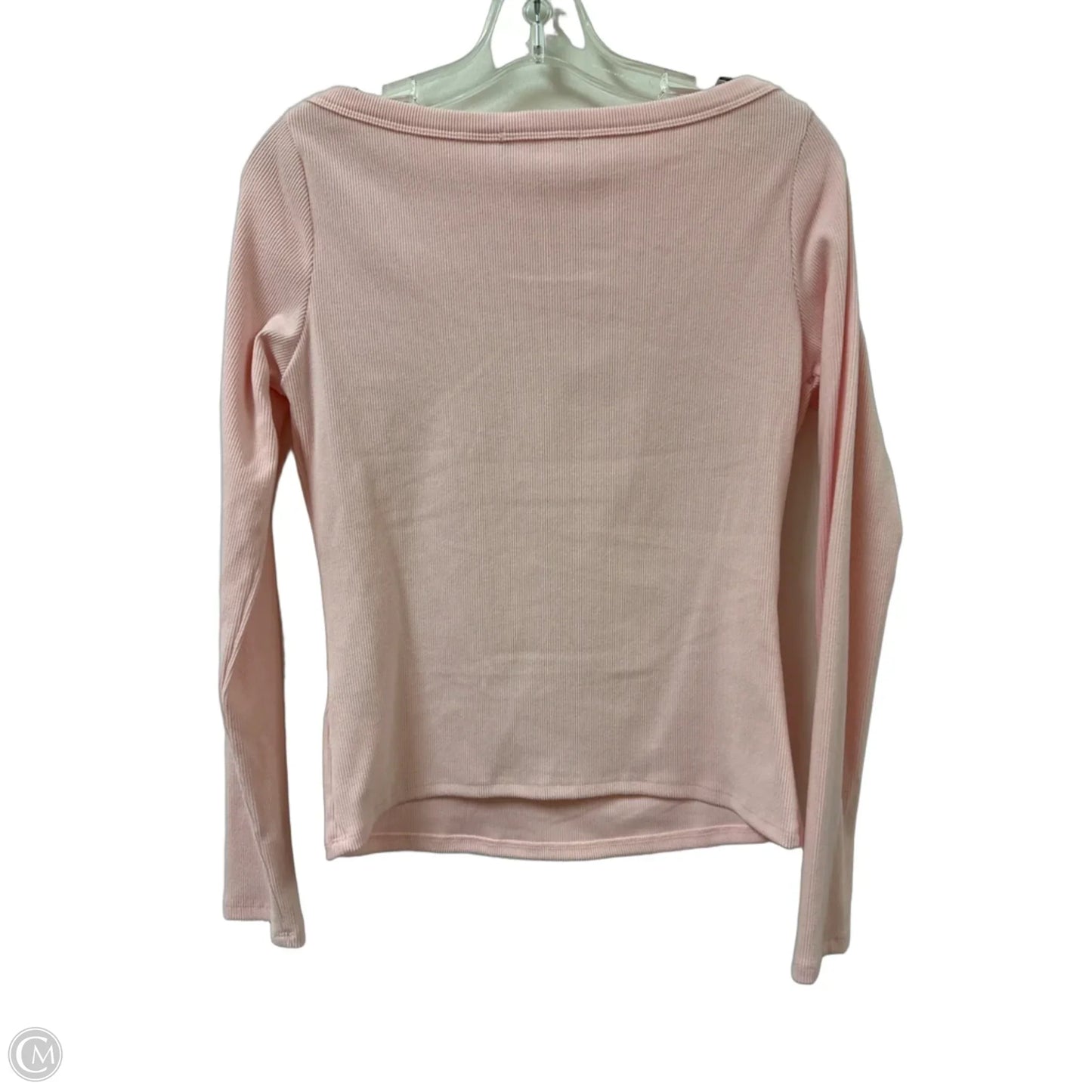 Top Long Sleeve By Clothes Mentor In Pink, Size: M