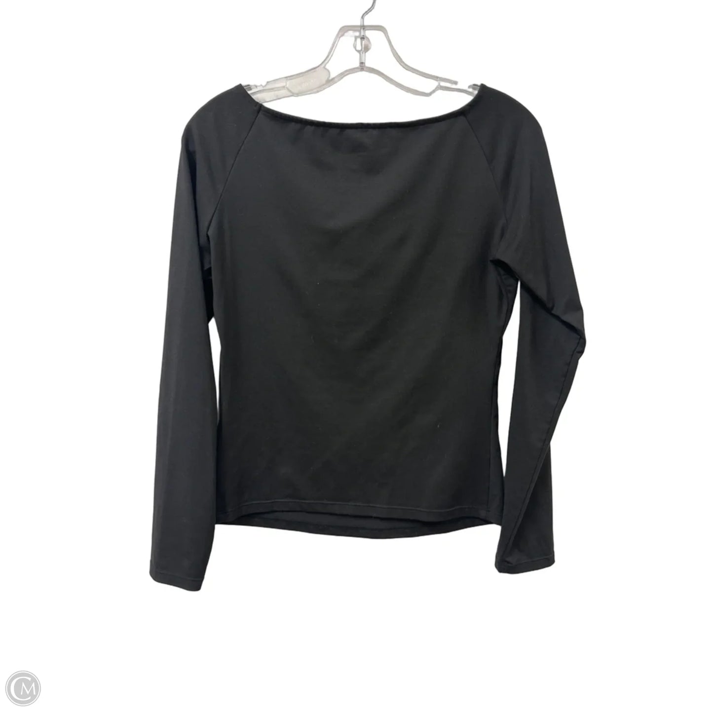 Top Long Sleeve Basic By Trendy Queen In Black, Size: M