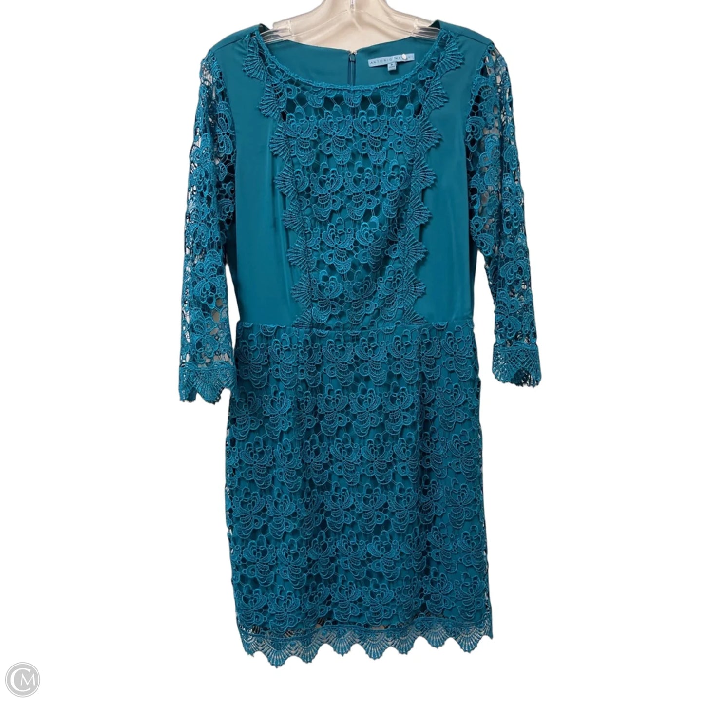 Dress Party Short By Antonio Melani In Teal, Size: M