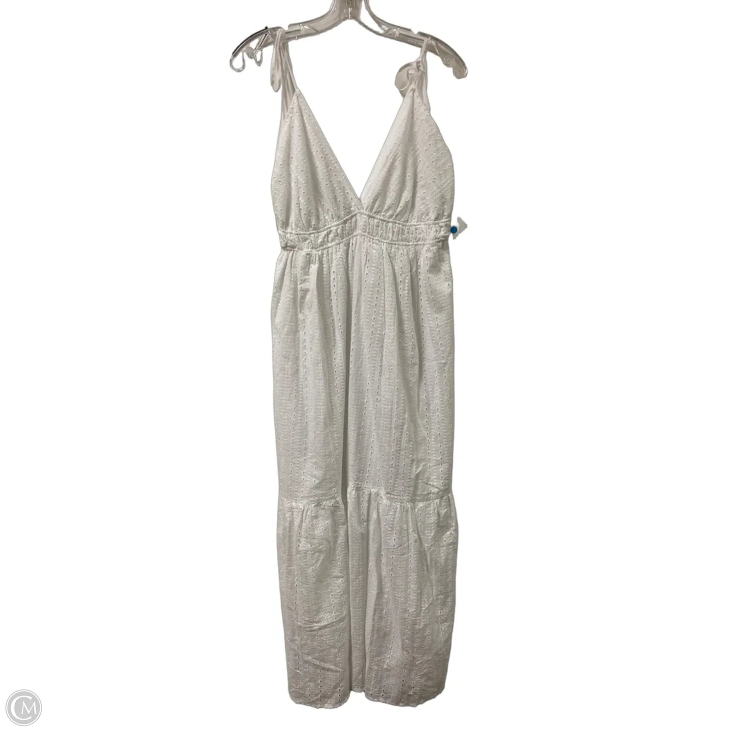 Dress Casual Maxi By Hunter & Brown In White, Size: L