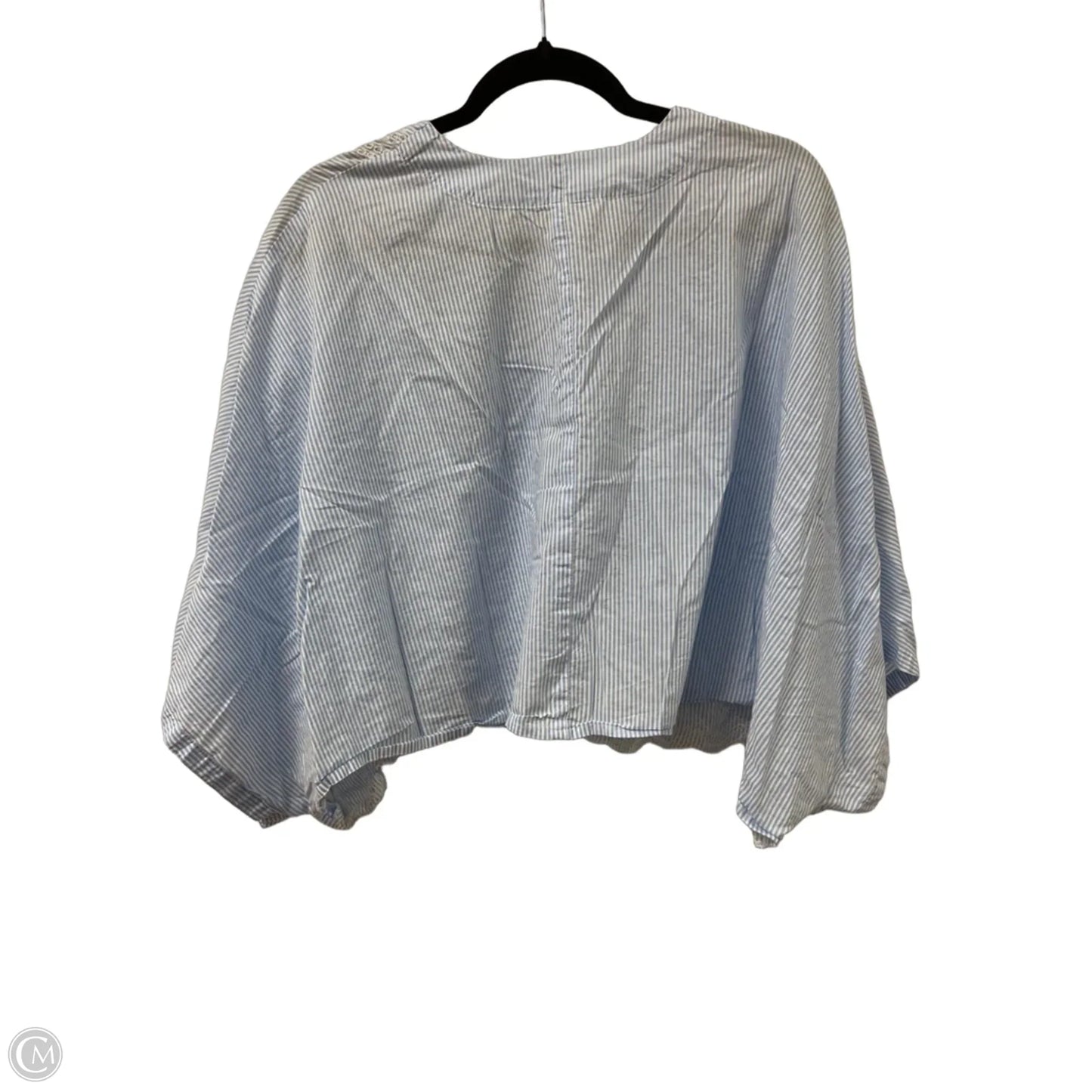 Top Long Sleeve By Clothes Mentor In Blue, Size: Osfm