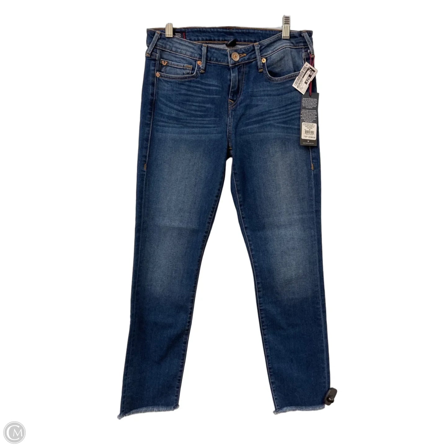 Jeans Skinny By True Religion In Blue Denim, Size: 6