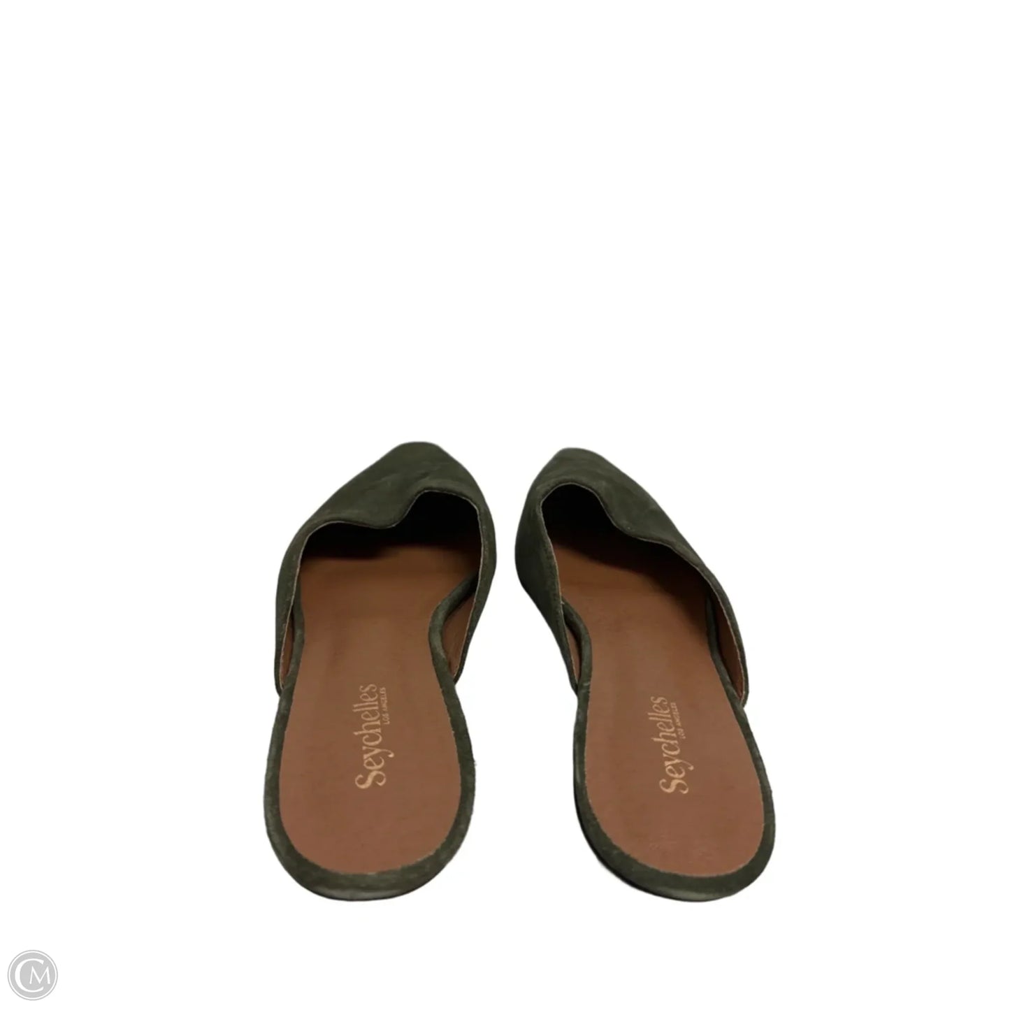 Shoes Heels Kitten By Seychelles In Green, Size: 9.5