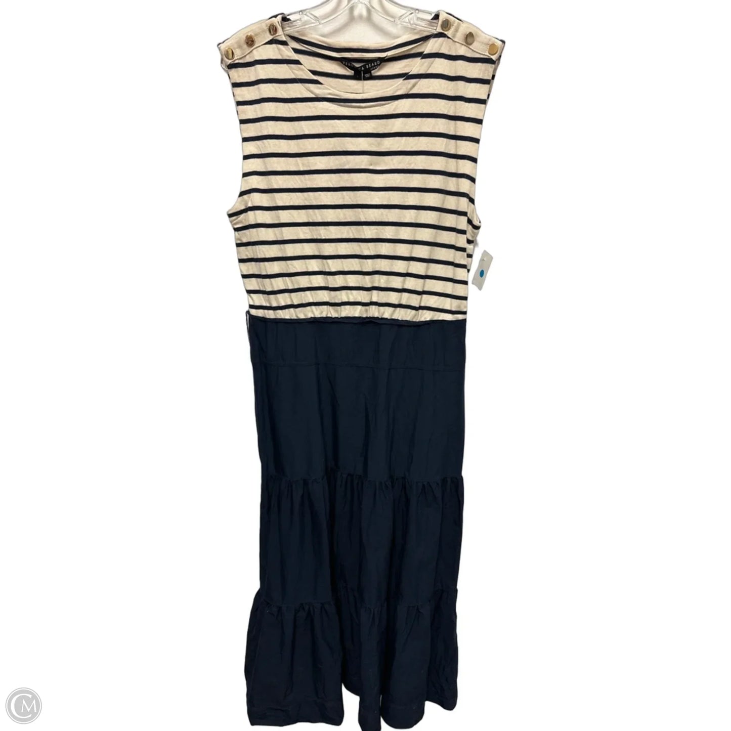 Dress Casual Maxi By Veronica Beard In Navy, Size: L