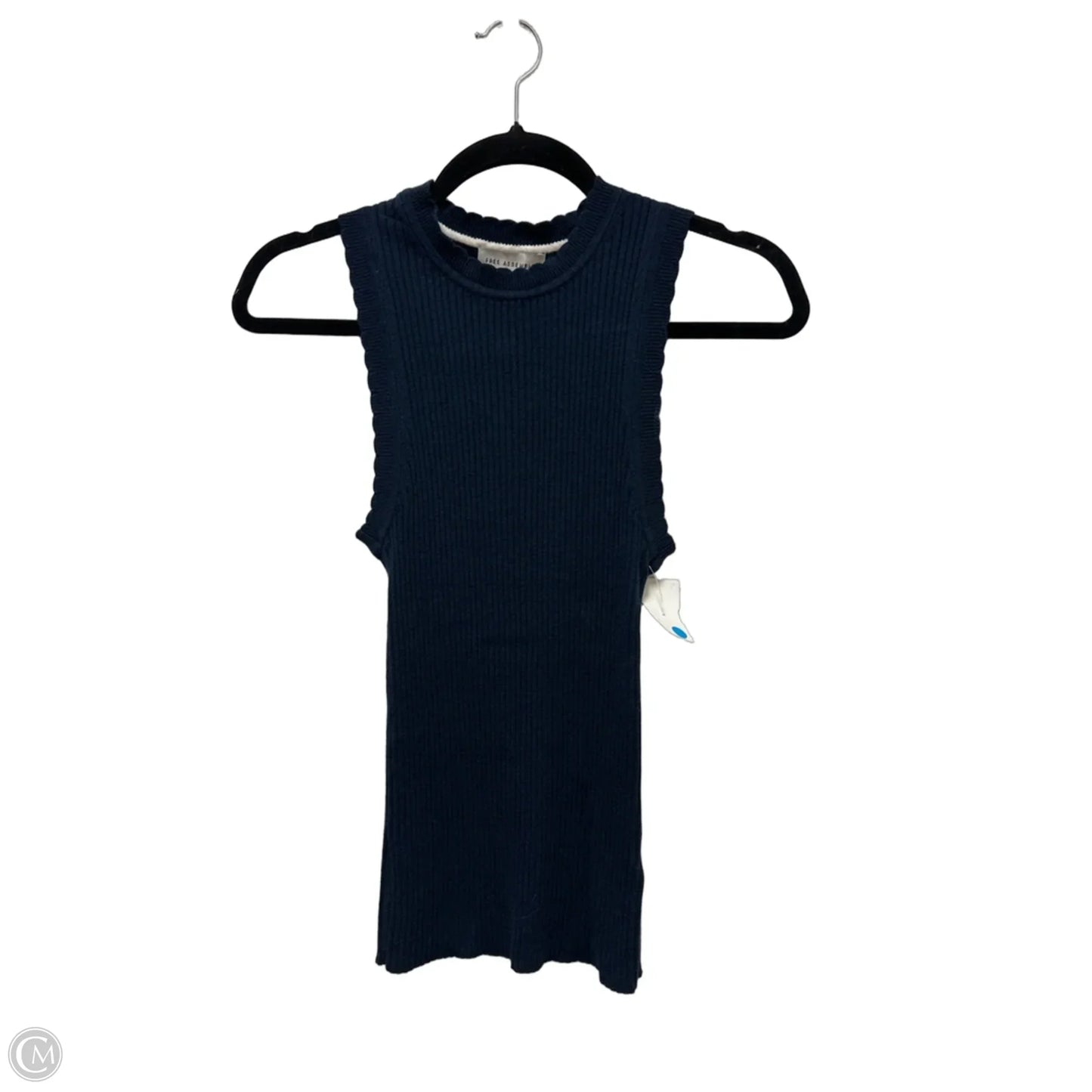 Tank Top By Free Assembly In Navy, Size: M