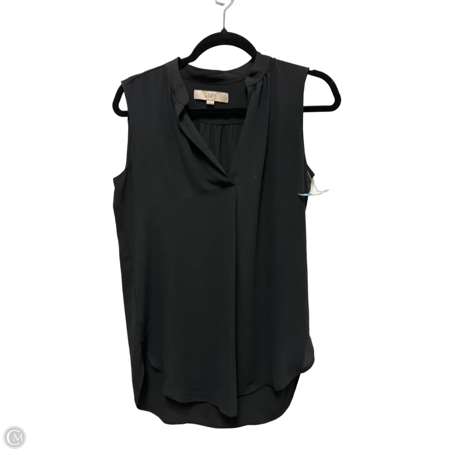 Top Sleeveless By Loft In Black, Size: Xs