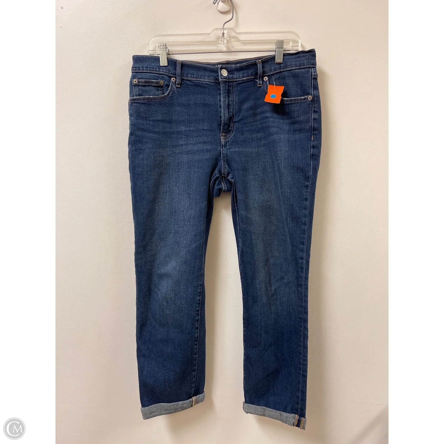 Jeans Skinny By Gap In Blue, Size: 10
