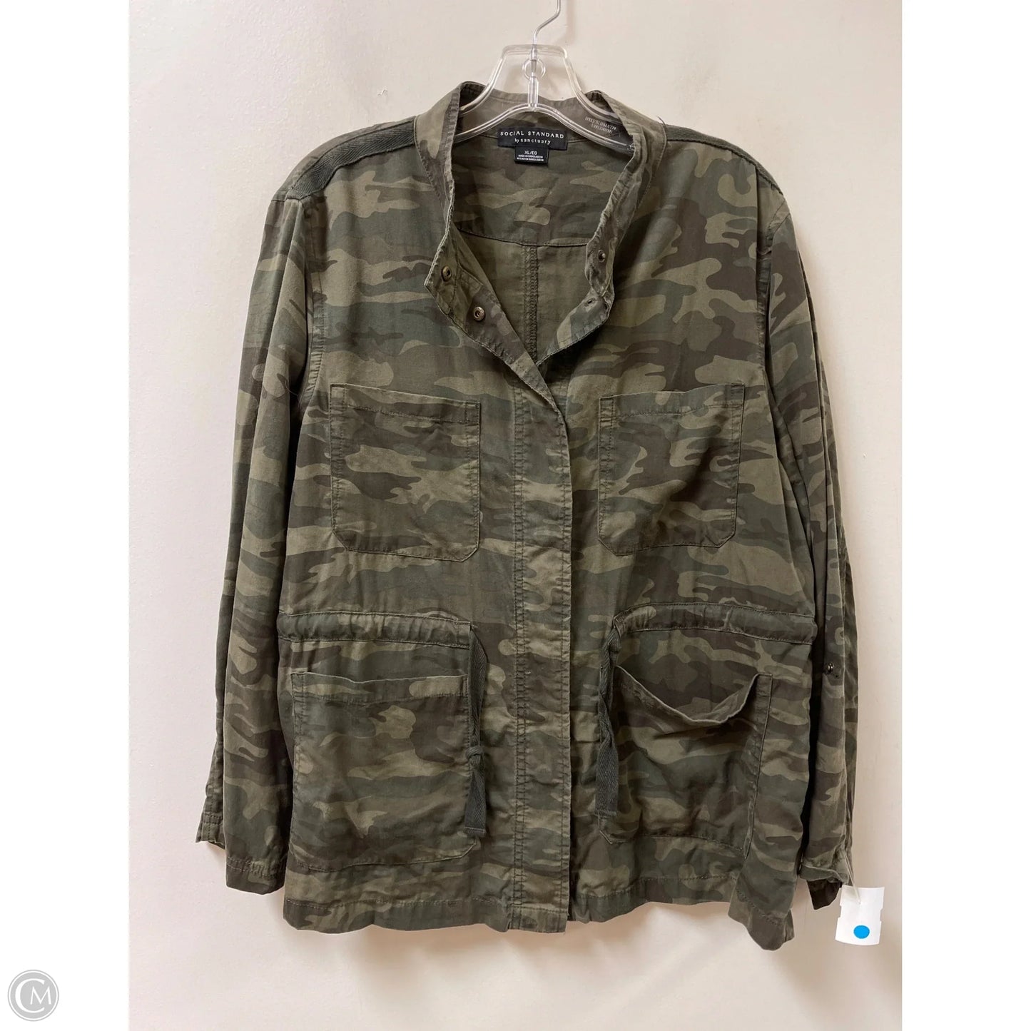 Jacket Shirt By Social Standard By Sanctuary In Green, Size: Xl