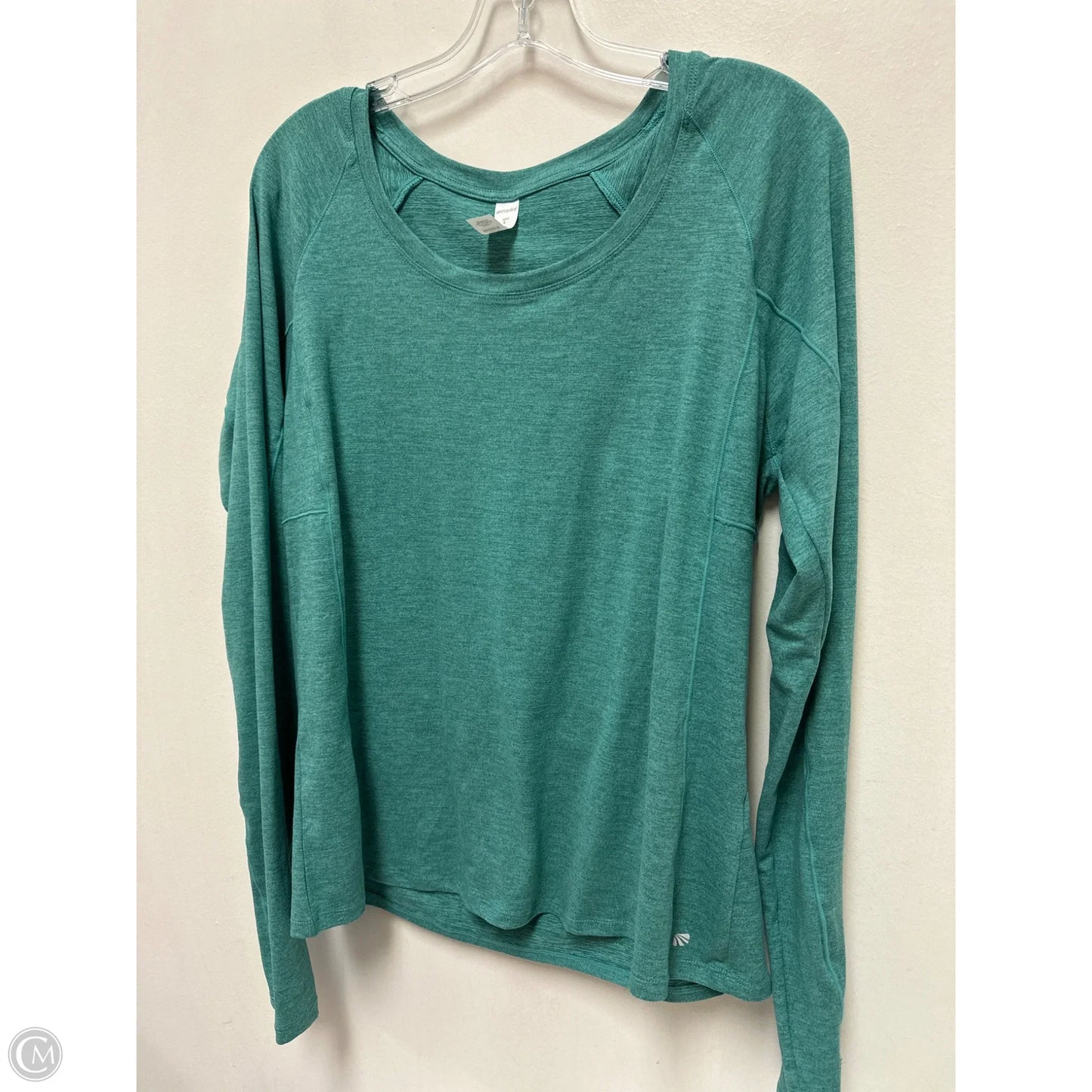 Athletic Sweatshirt Collar By Marika In Green, Size: L