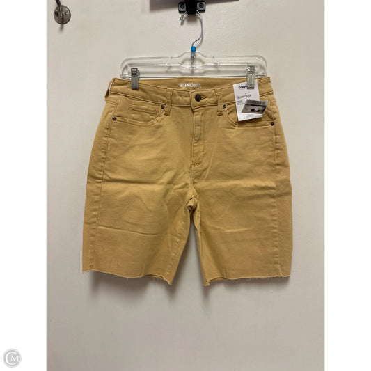 Shorts By Sonoma In Yellow, Size: 10