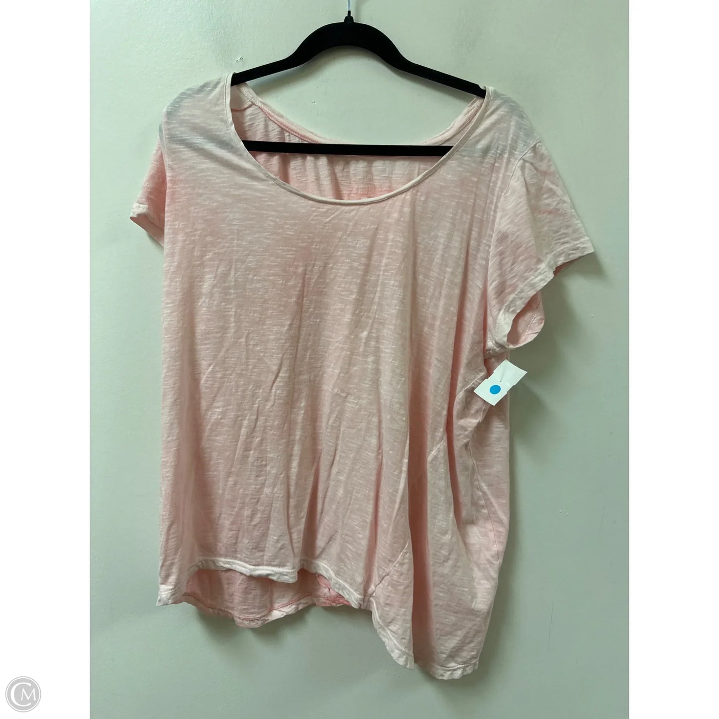 Top Short Sleeve By J. Jill In Pink, Size: 2x