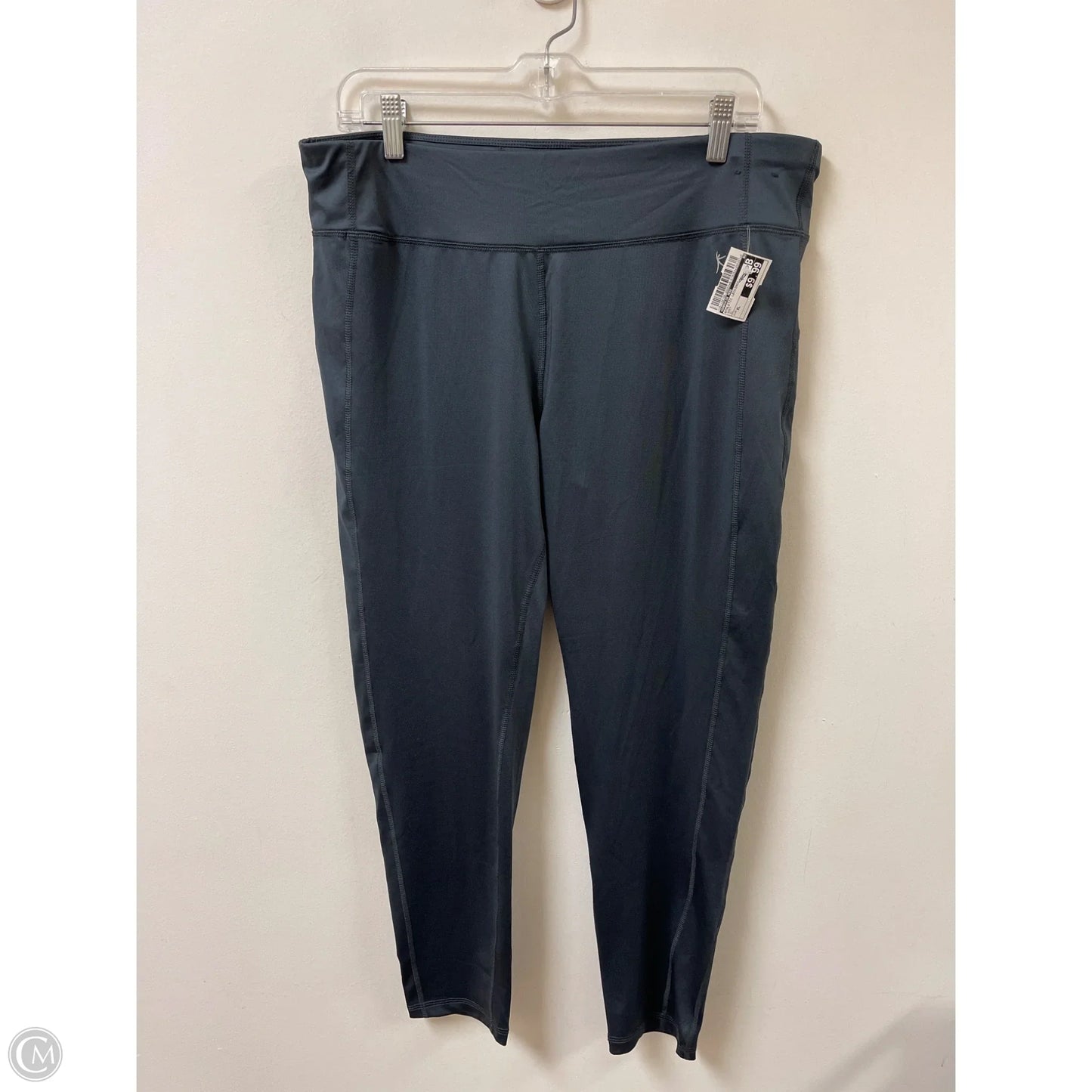 Athletic Leggings By Danskin Now In Grey, Size: Xl