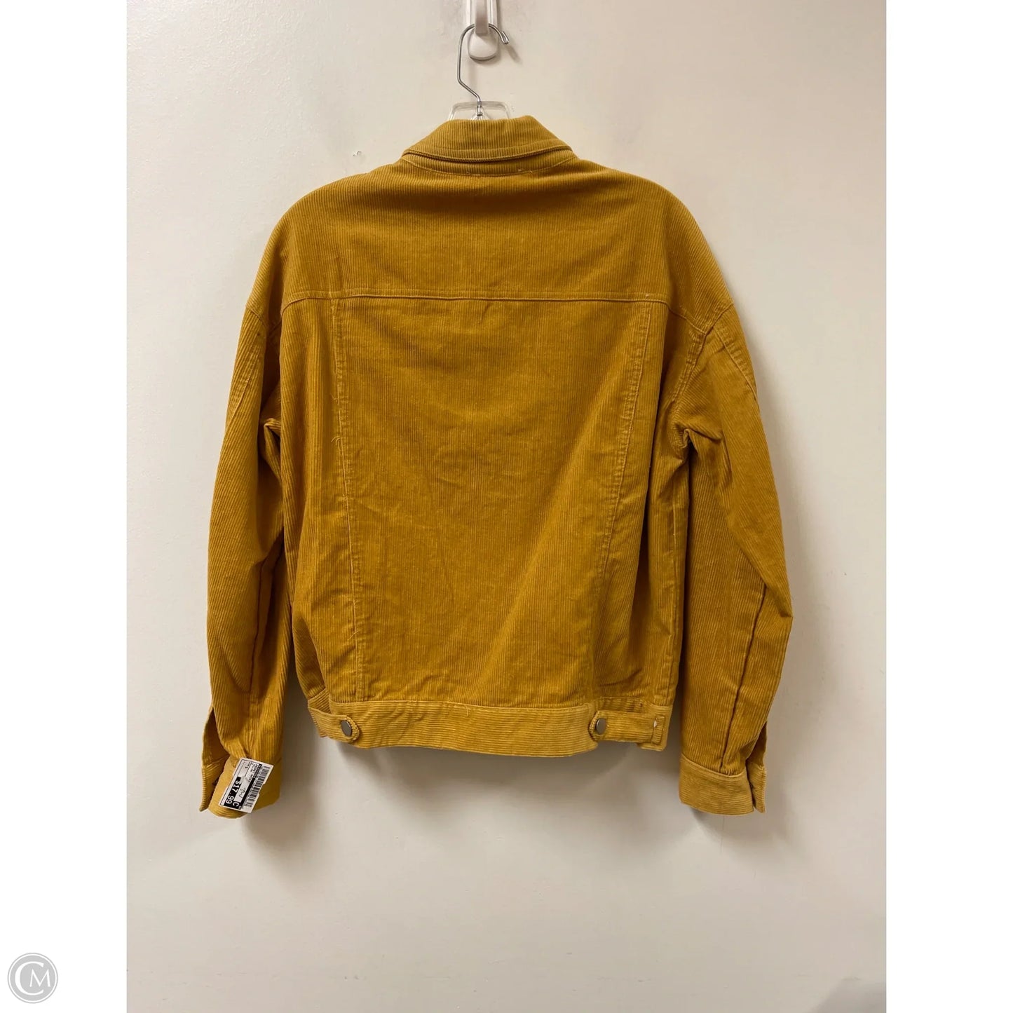 Jacket Shirt By Listicle In Yellow, Size: S